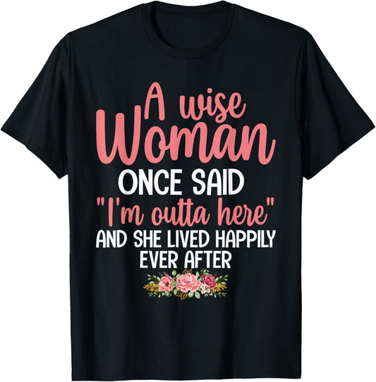 UniqueRetirement Design For Retired Women Grandma Mom Retire T-Shirt - T-Shirt | Black