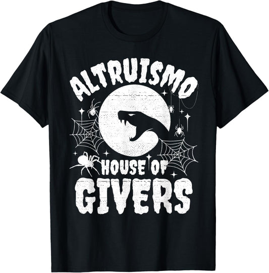 Halloween Costume Altruismo House of Givers T-Shirt - T-Shirt | Black
