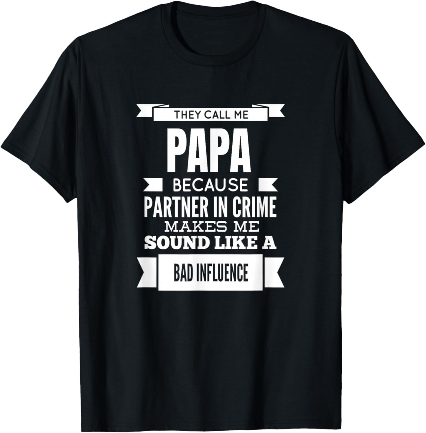 They Call Me Papa Special Grandpa T-Shirt - T-Shirt | Black