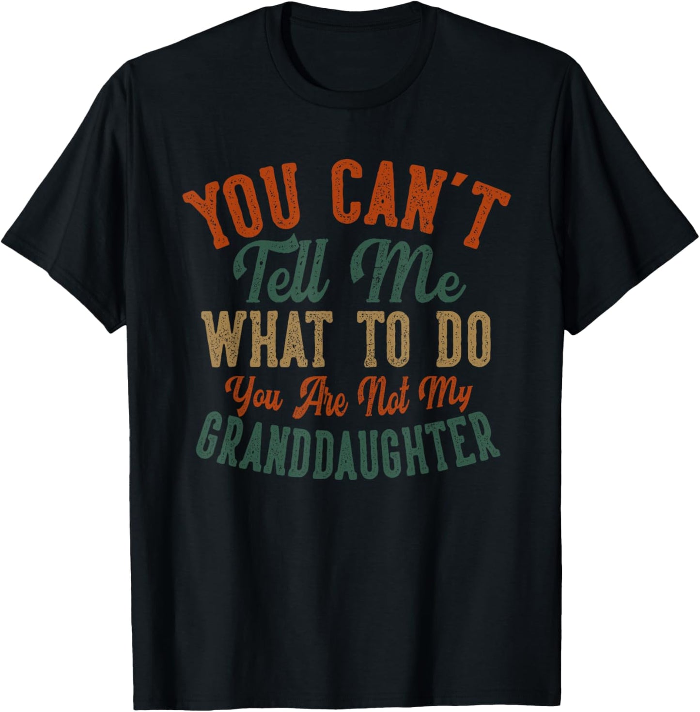 Grandpa Saying Papa Gifts From Granddaughter Father's Day T-Shirt - T-Shirt | Black