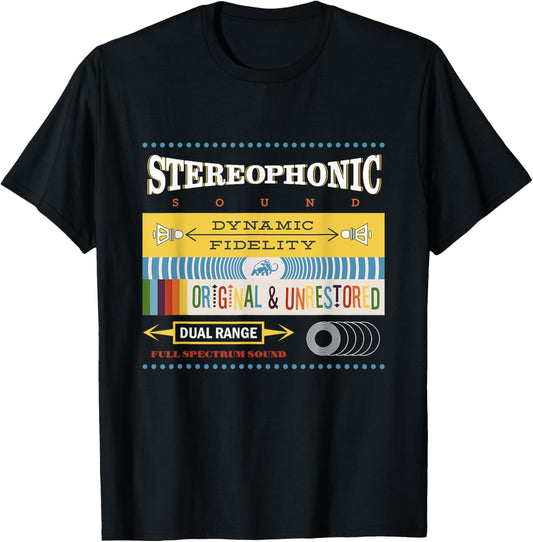 Stereophonic Sound T-Shirt - T-Shirt | Black