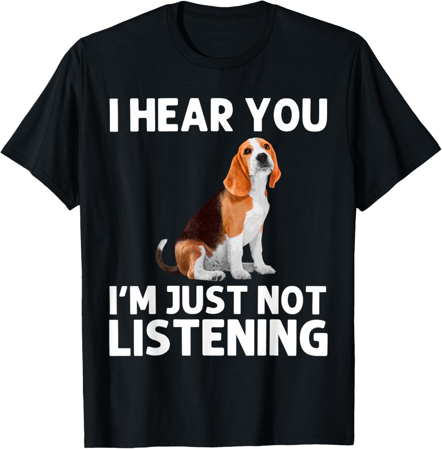 Best Beagle Art Women Kid Beagle Themed Beagle Lover T-Shirt - T-Shirt | Black
