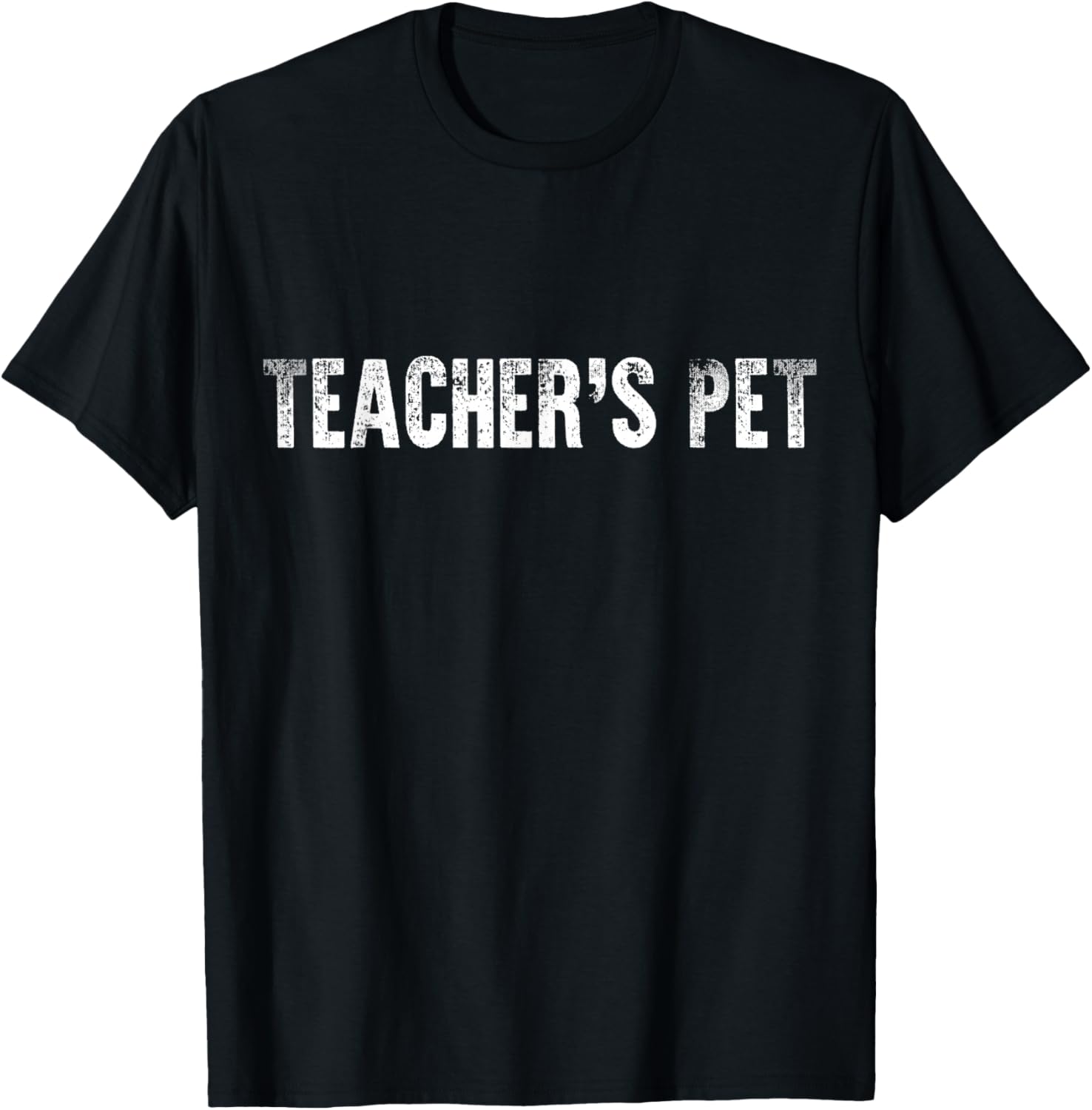 Teacher Pet Student Classroom Enthusiast T-Shirt - T-Shirt | Black