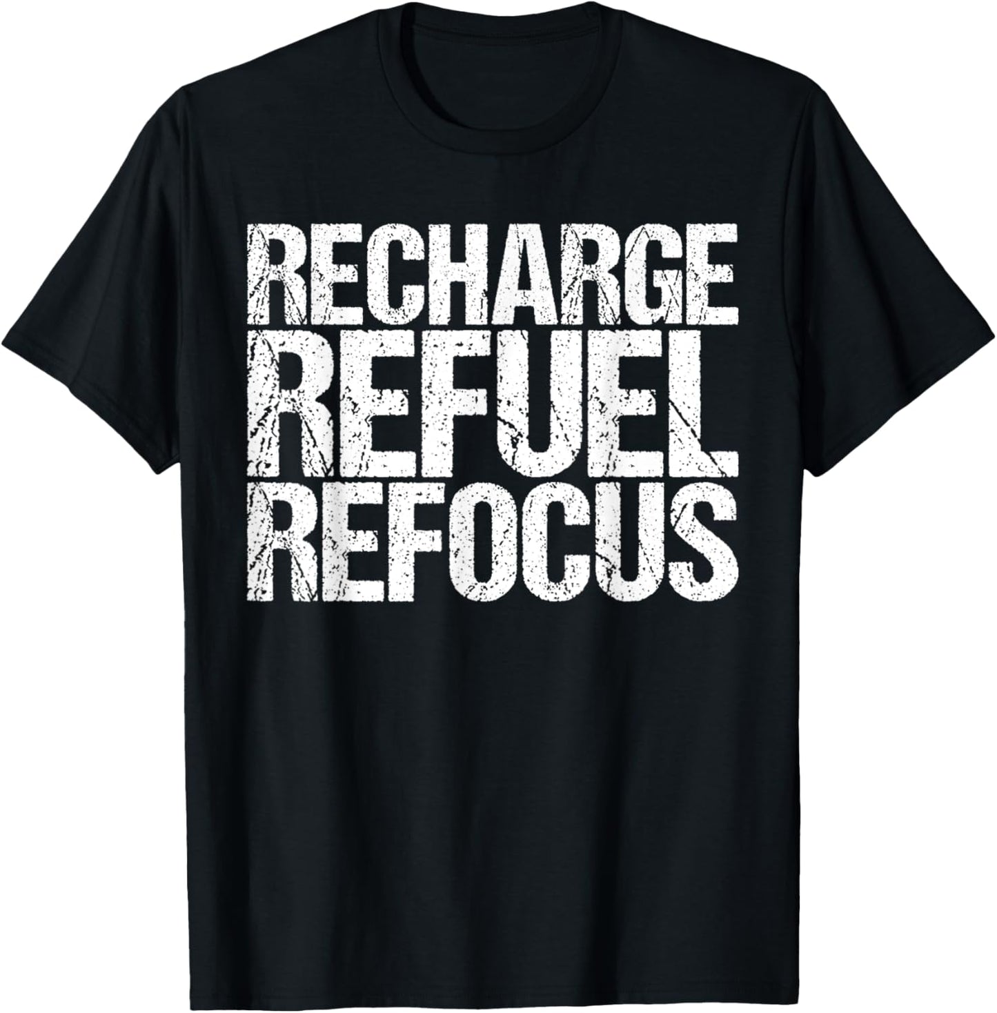 Health Wellness T-Shirt - T-Shirt | Black