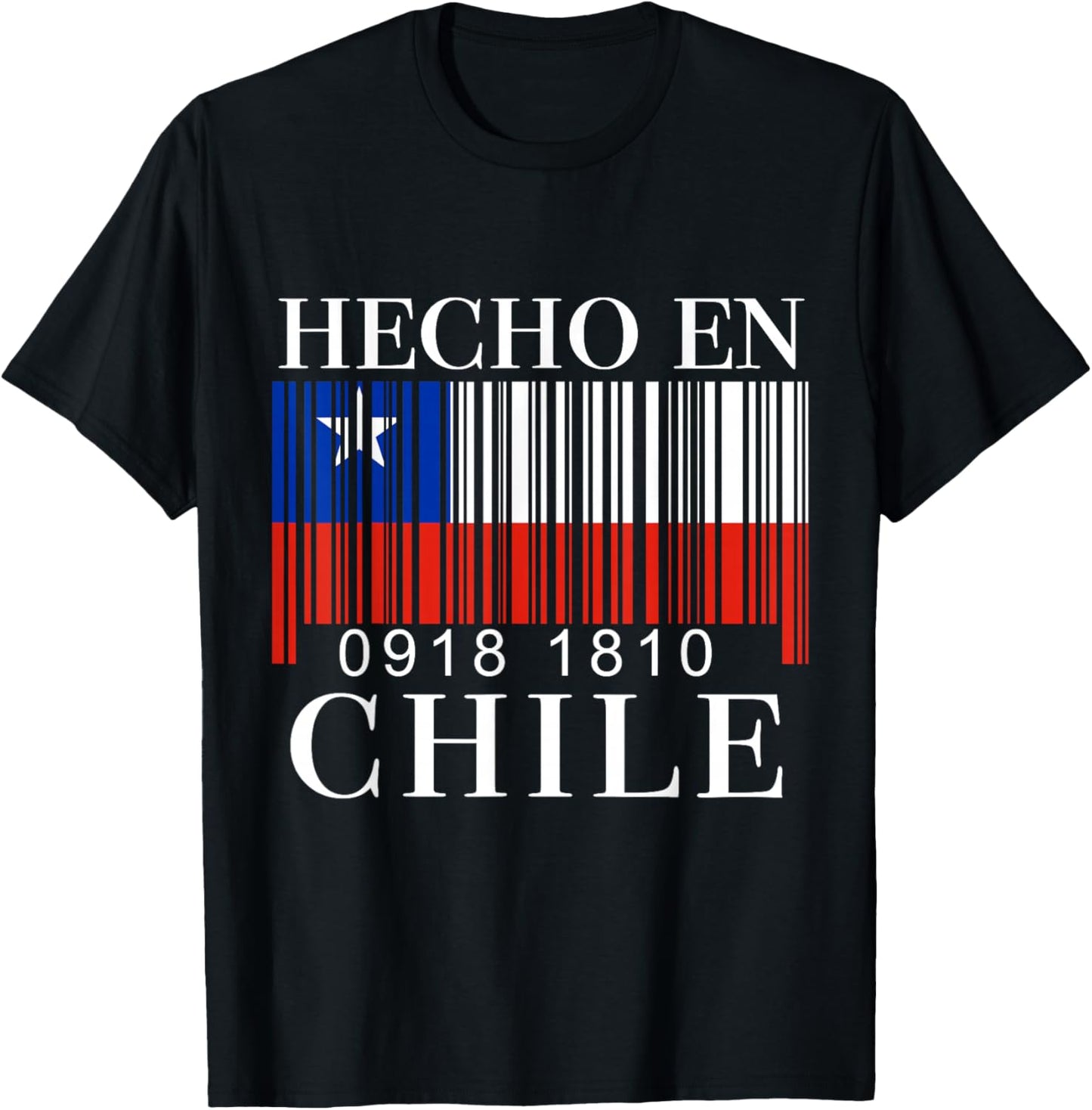 Chile Flag Pride Chilean Funny Camiseta Chilena Mujer Hombre T-Shirt - T-Shirt | Black