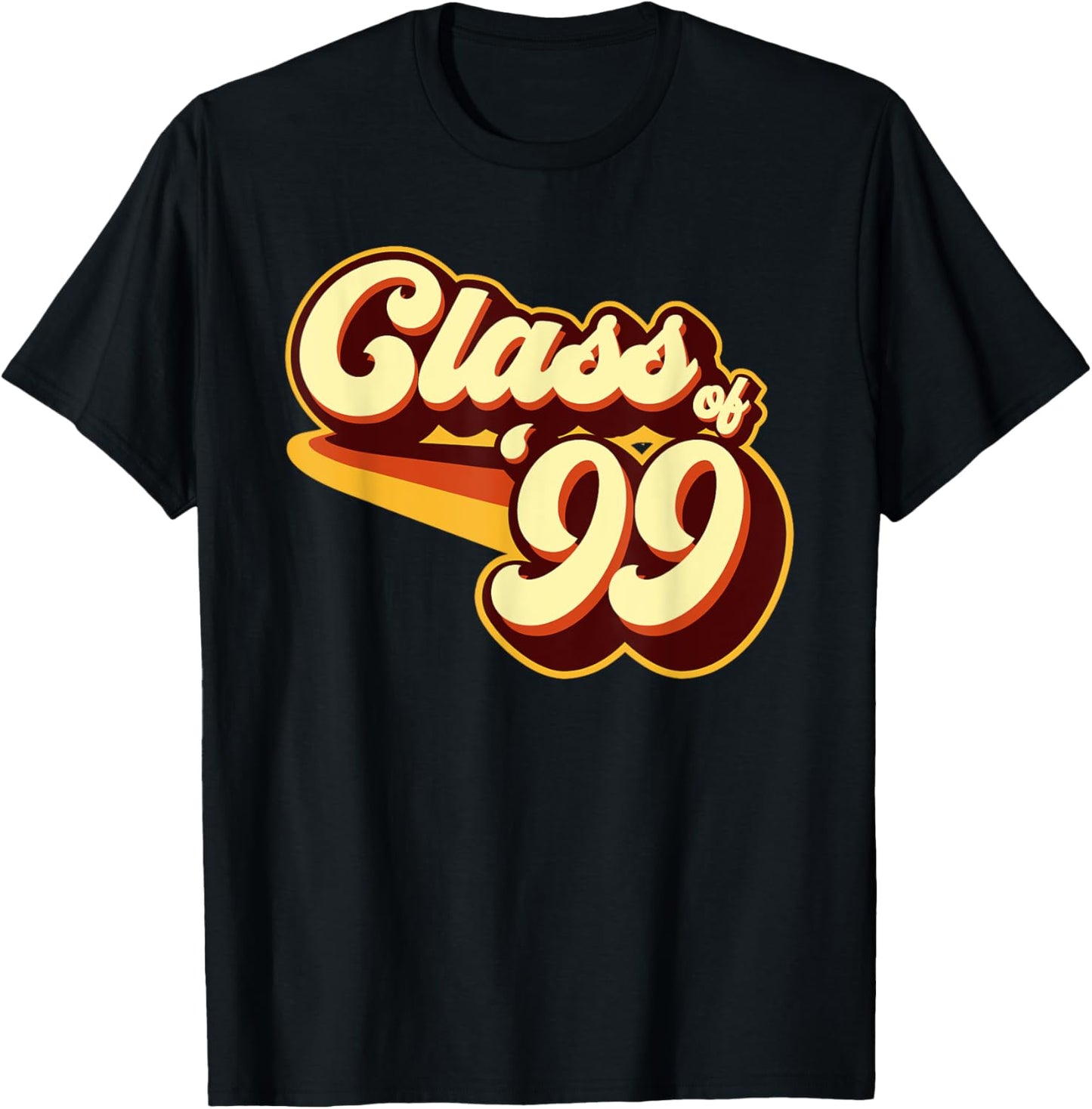 Class of 99 Reunion Retro 1999 T-Shirt - T-Shirt | Black