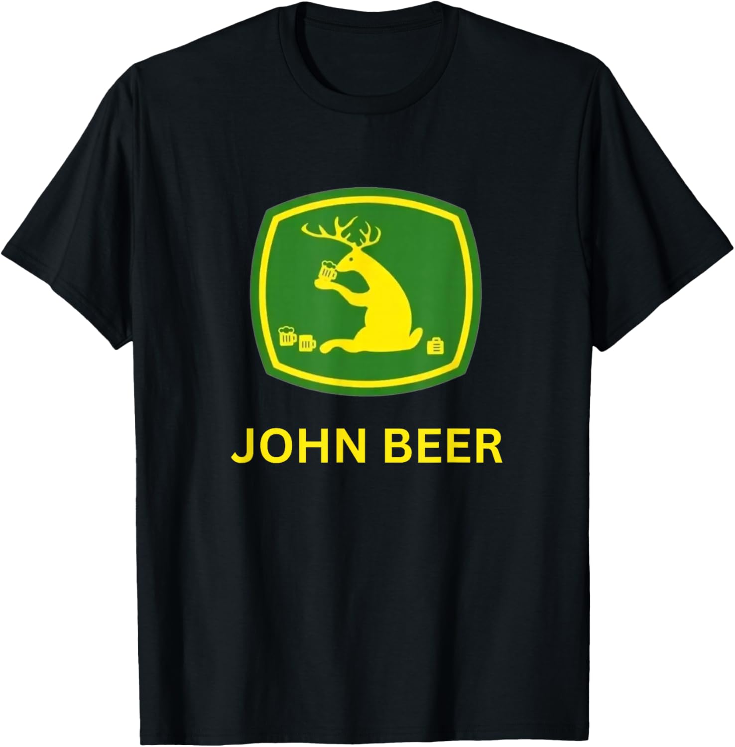 John Beer - Funny T-Shirt - T-Shirt | Black