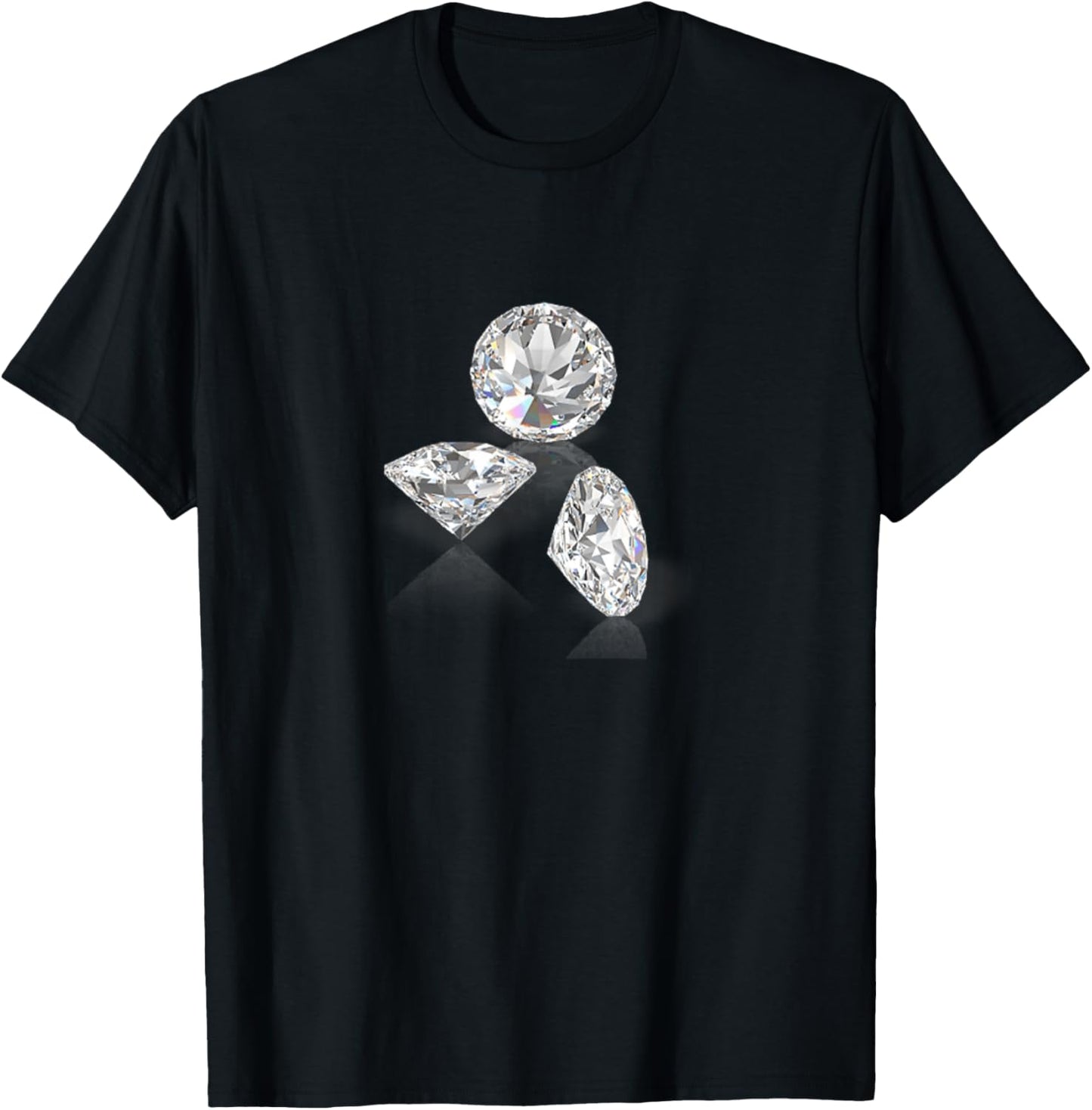 Diamonds T-Shirt - T-Shirt | Black