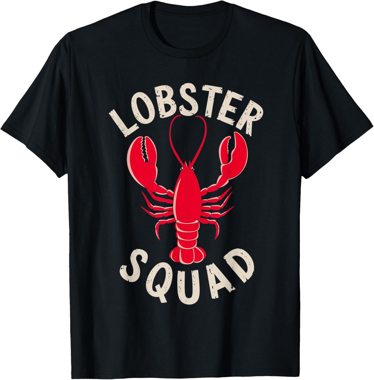 Lobster Squad Festival Party T-Shirt - T-Shirt | Black