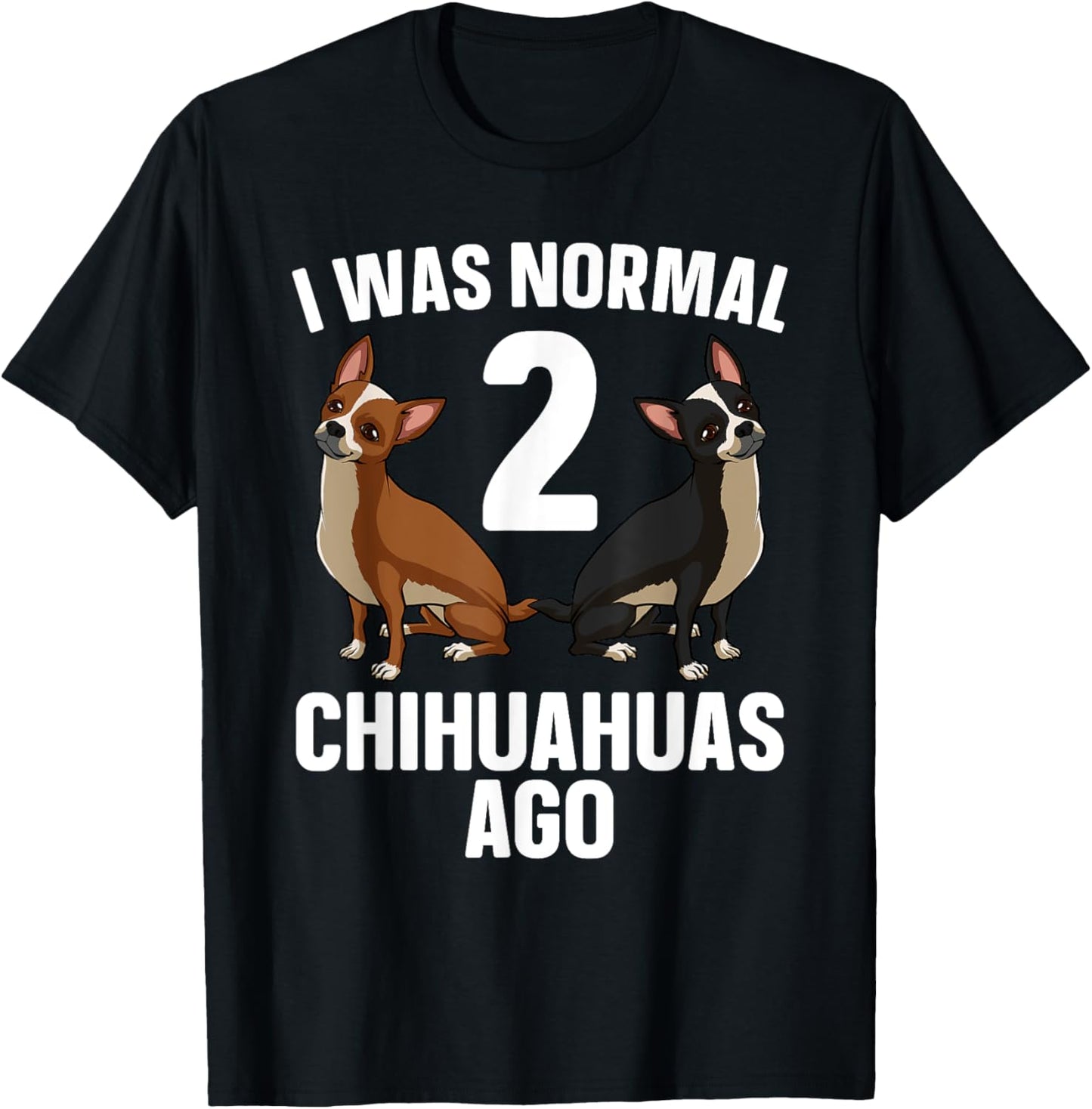 Chihuahua Design Men Chihuahua Dog Chihuahua Lover T-Shirt - T-Shirt | Black