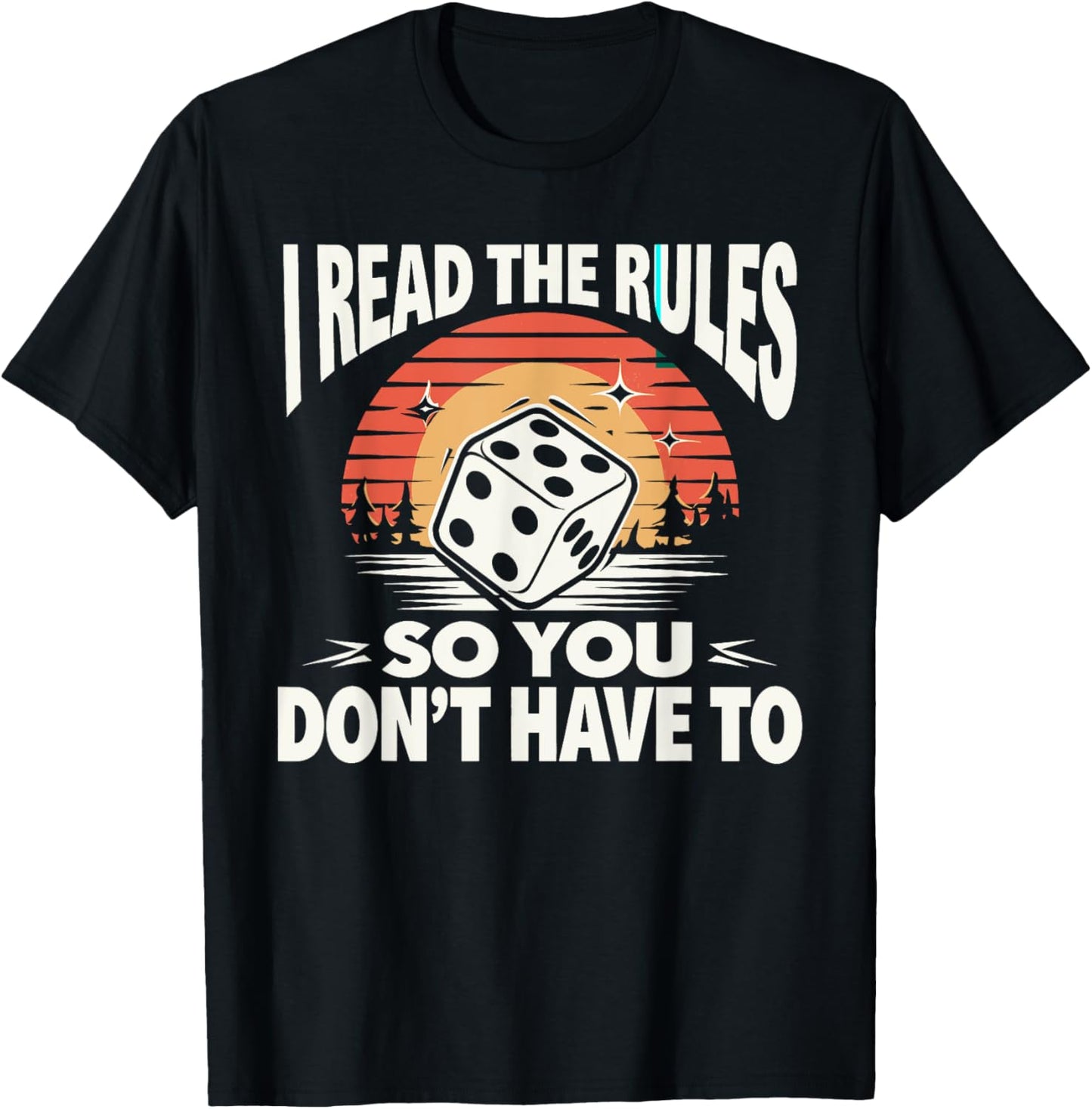 Board Game Card Game Game Night Gift: & Graphic T-Shirt - T-Shirt | Black