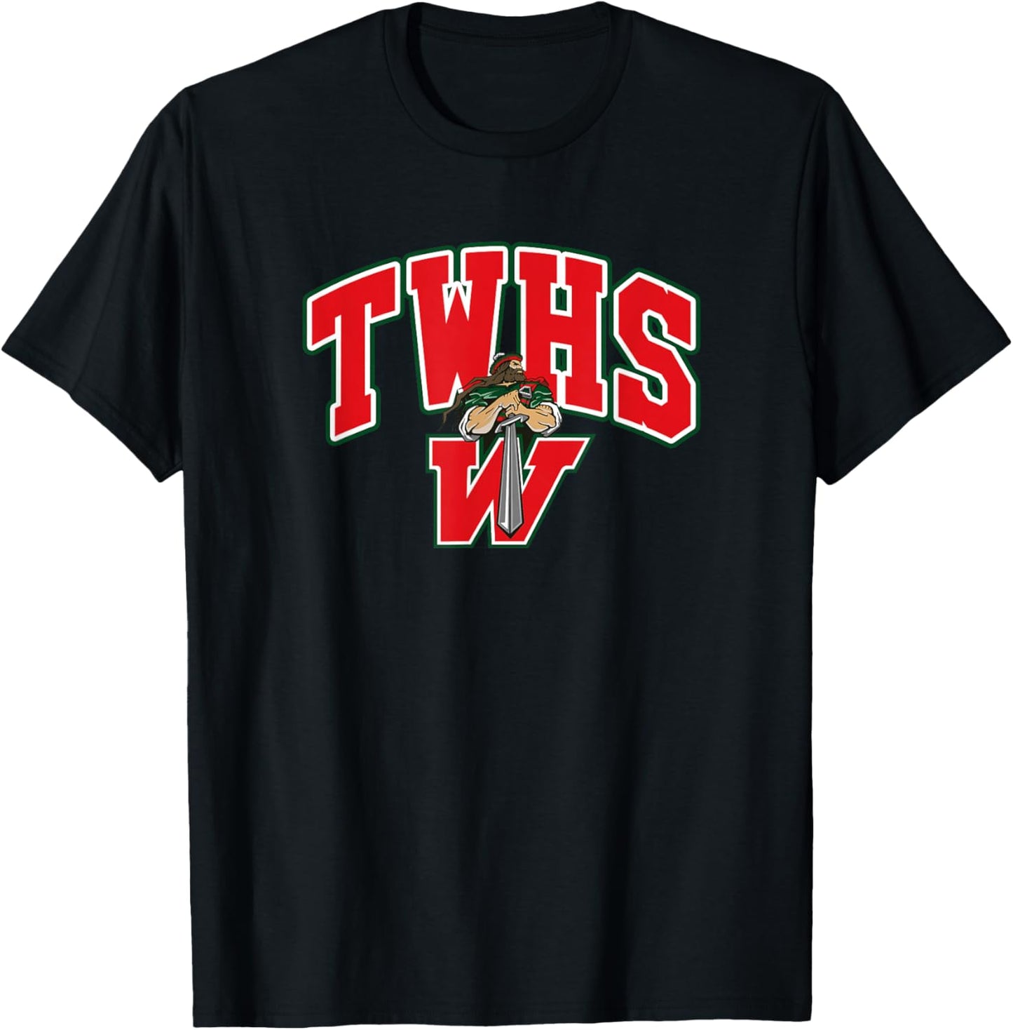 The Woodlands High School Highlanders T-Shirt - T-Shirt | Black