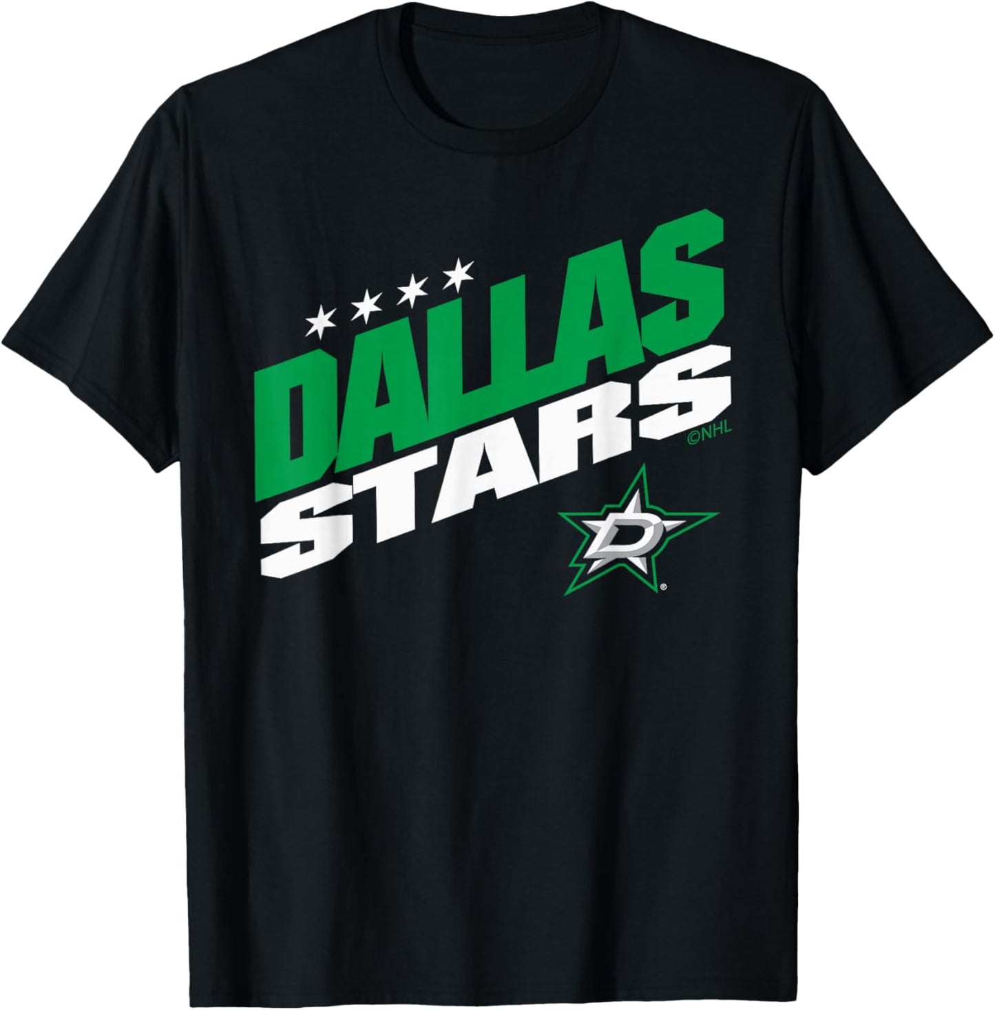 Dallas Stars Fuel Black Officially Licensed T-Shirt - T-Shirt | Black