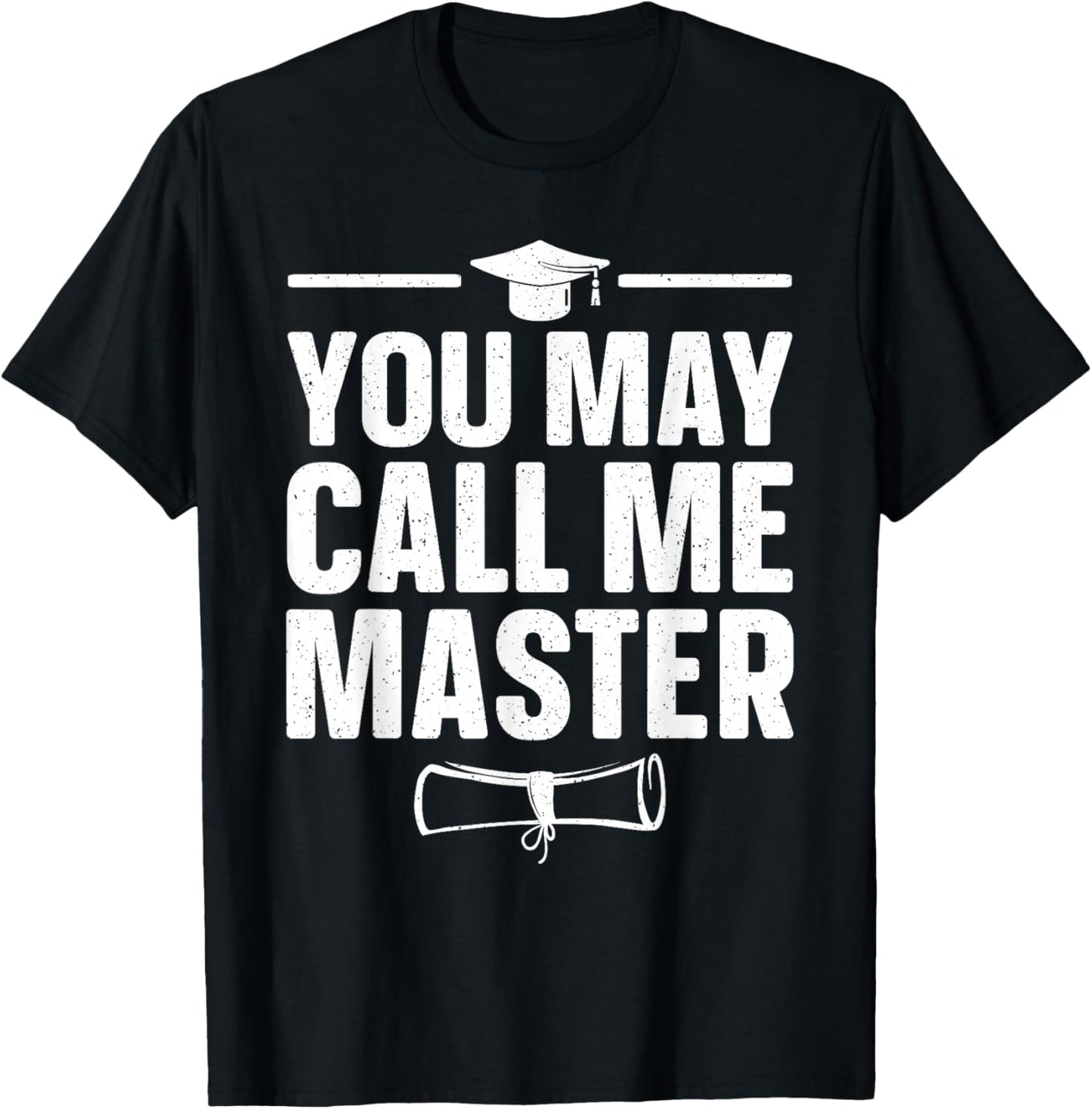 Masters Degree Graduation Art Women Masters Degree T-Shirt - T-Shirt | Black