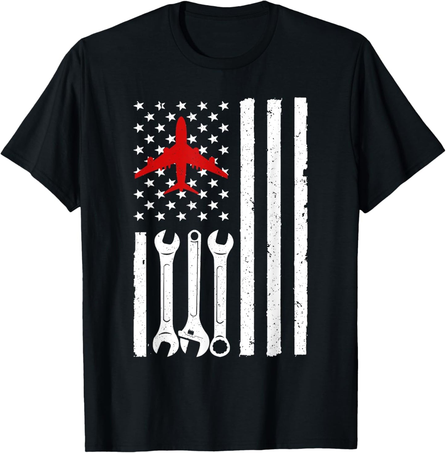 Aircraft Mechanic design Women Aviation Maintenance T-Shirt - T-Shirt | Black