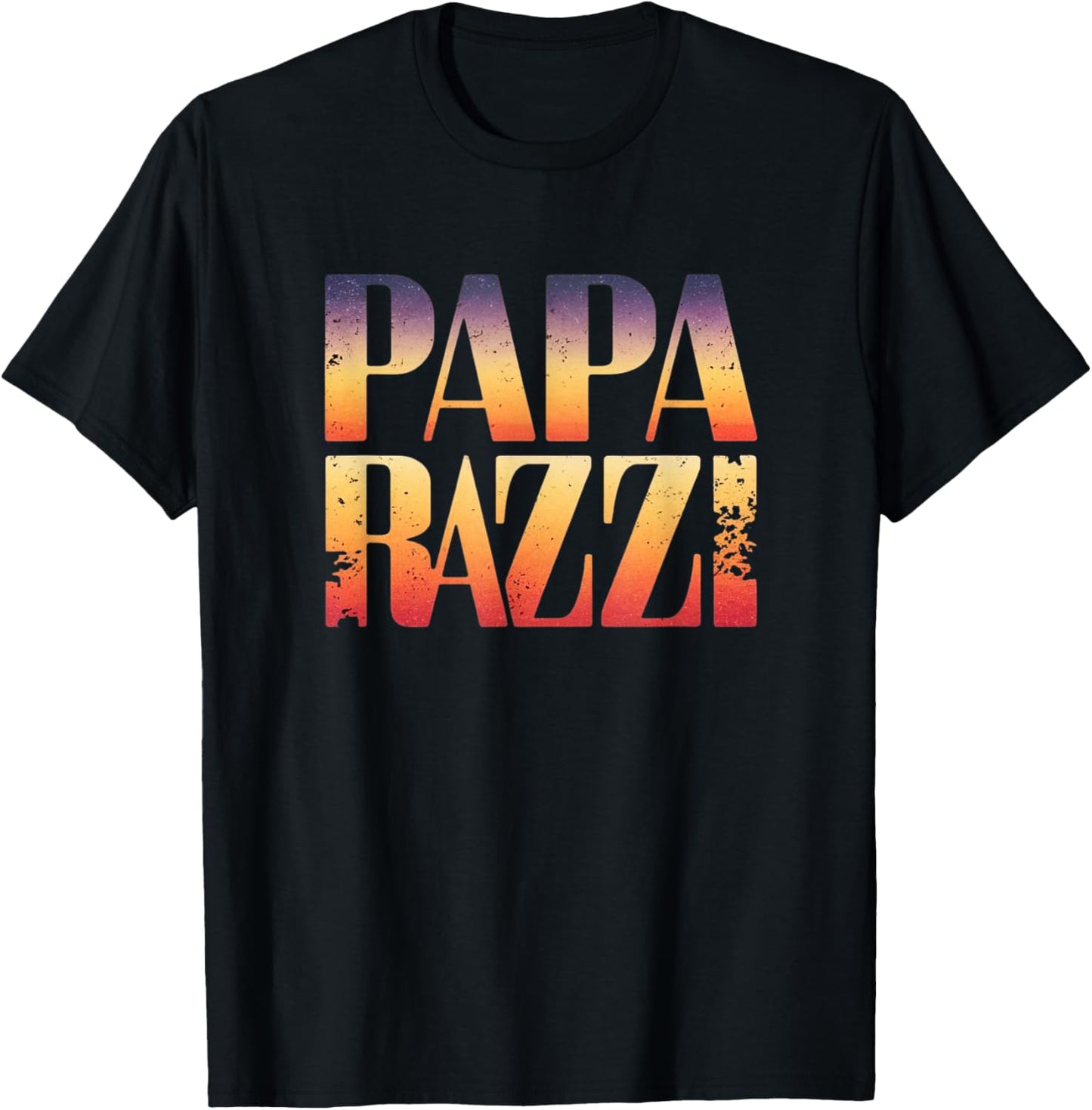 Paparazzi Celebrity Humor Lovers Design Men Women Boy Girl T-Shirt - T-Shirt | Black