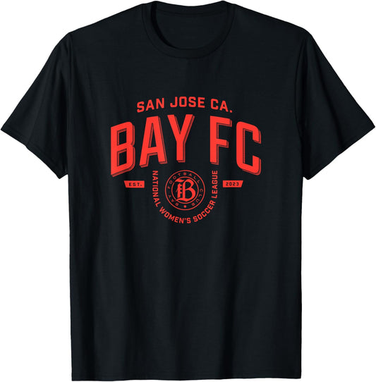 NWSL - Bay FC Industrial T-Shirt - T-Shirt | Black