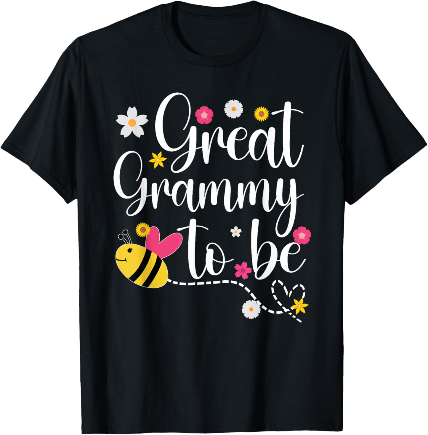 Future Great Grammy To Be Promoted To Great Grammy T-Shirt - T-Shirt | Black