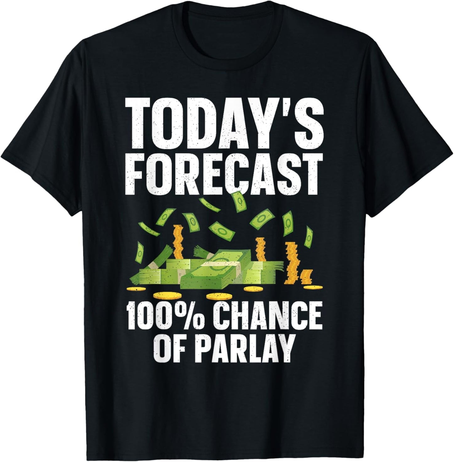 Parlay Sports Betting Design Women Sports Gambler T-Shirt - T-Shirt | Black