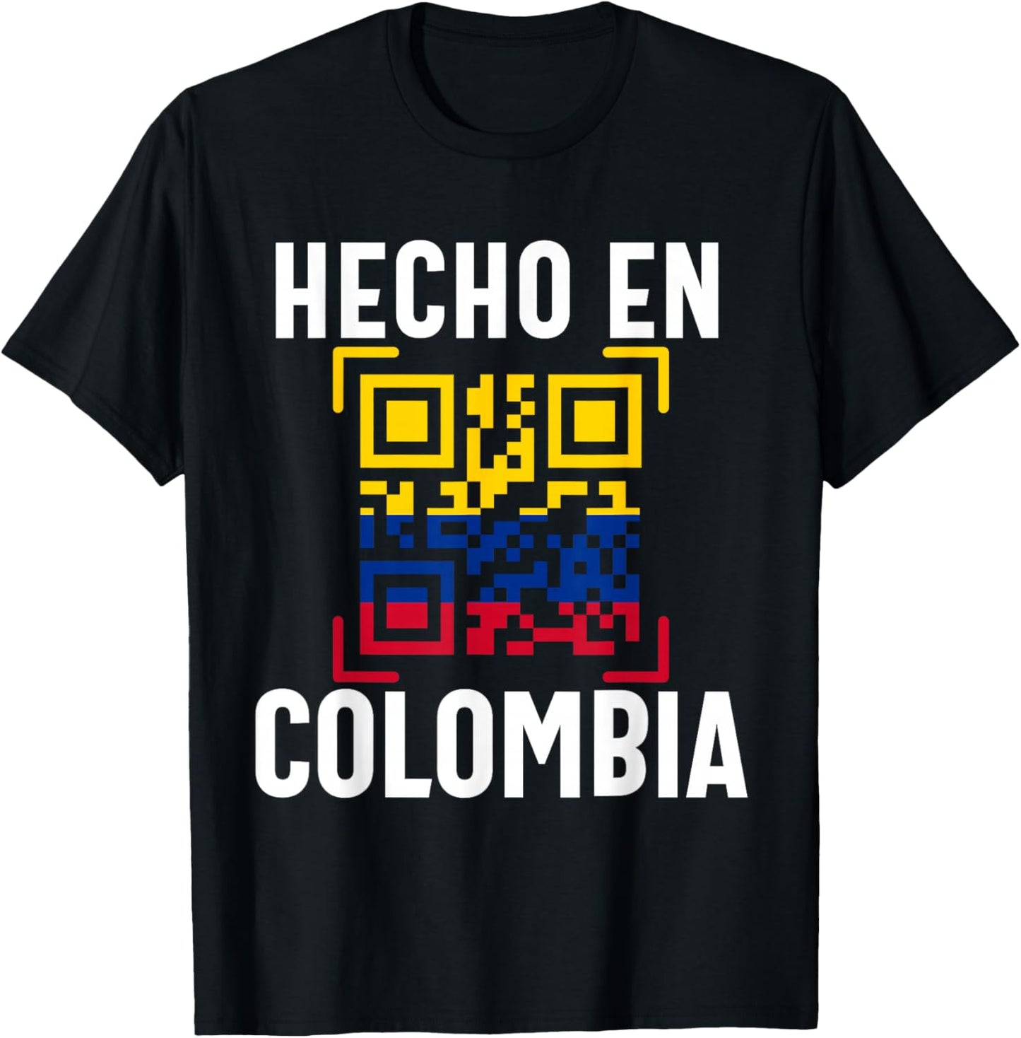 Colombian Flag Bandera Pride Colombiana Camiseta Men Women T-Shirt - T-Shirt | Black