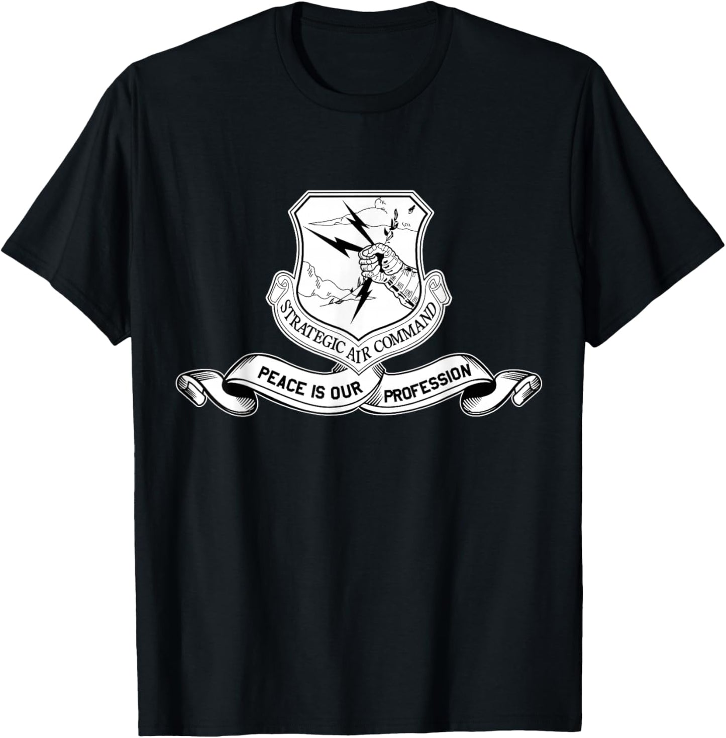 U.S.A.F Strategic Air Command SAC Veteran Vintage Gifts T-Shirt - T-Shirt | Black