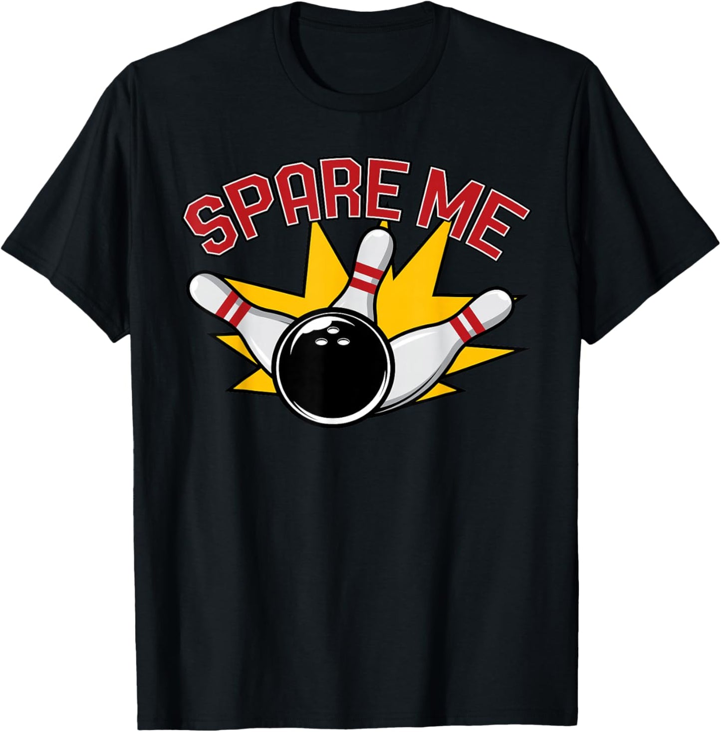 Cool Bowling Novelty Women Bowling Team Gag Bowler T-Shirt - T-Shirt | Black
