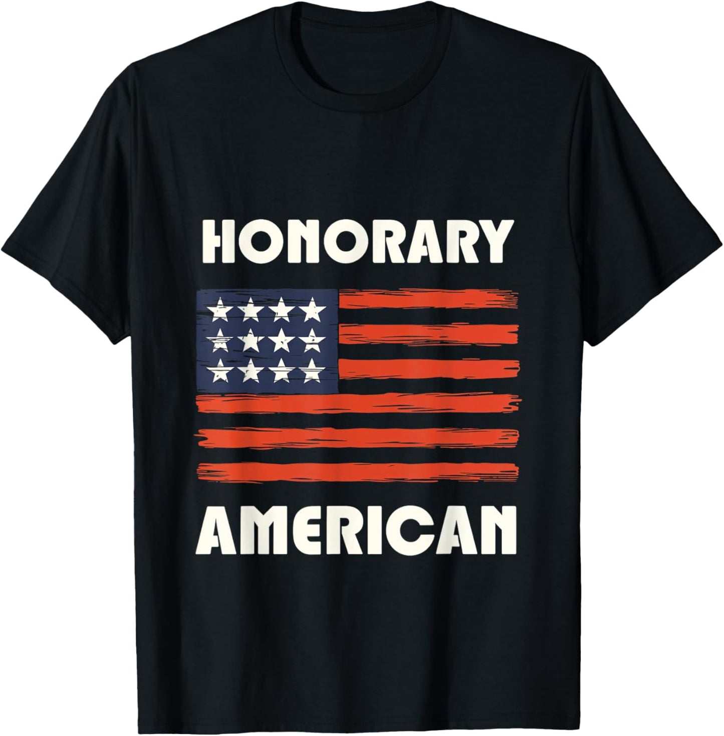 Honorary American Patriotic Exchange Student USA T-Shirt - T-Shirt | Black