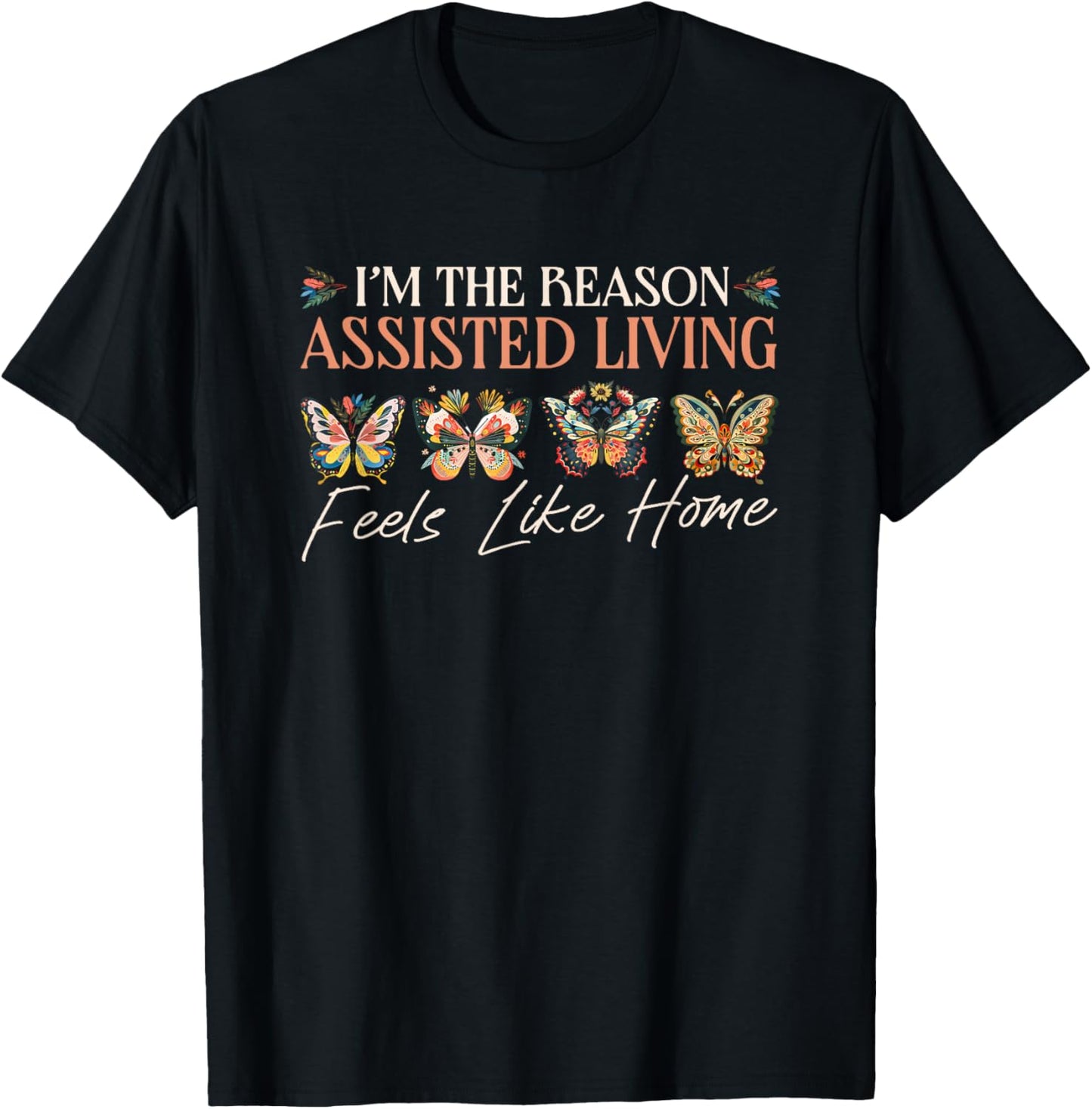 National Assisted Living Week - -Adults, Black, Small, Short Sleeve T-Shirt - T-Shirt | Black