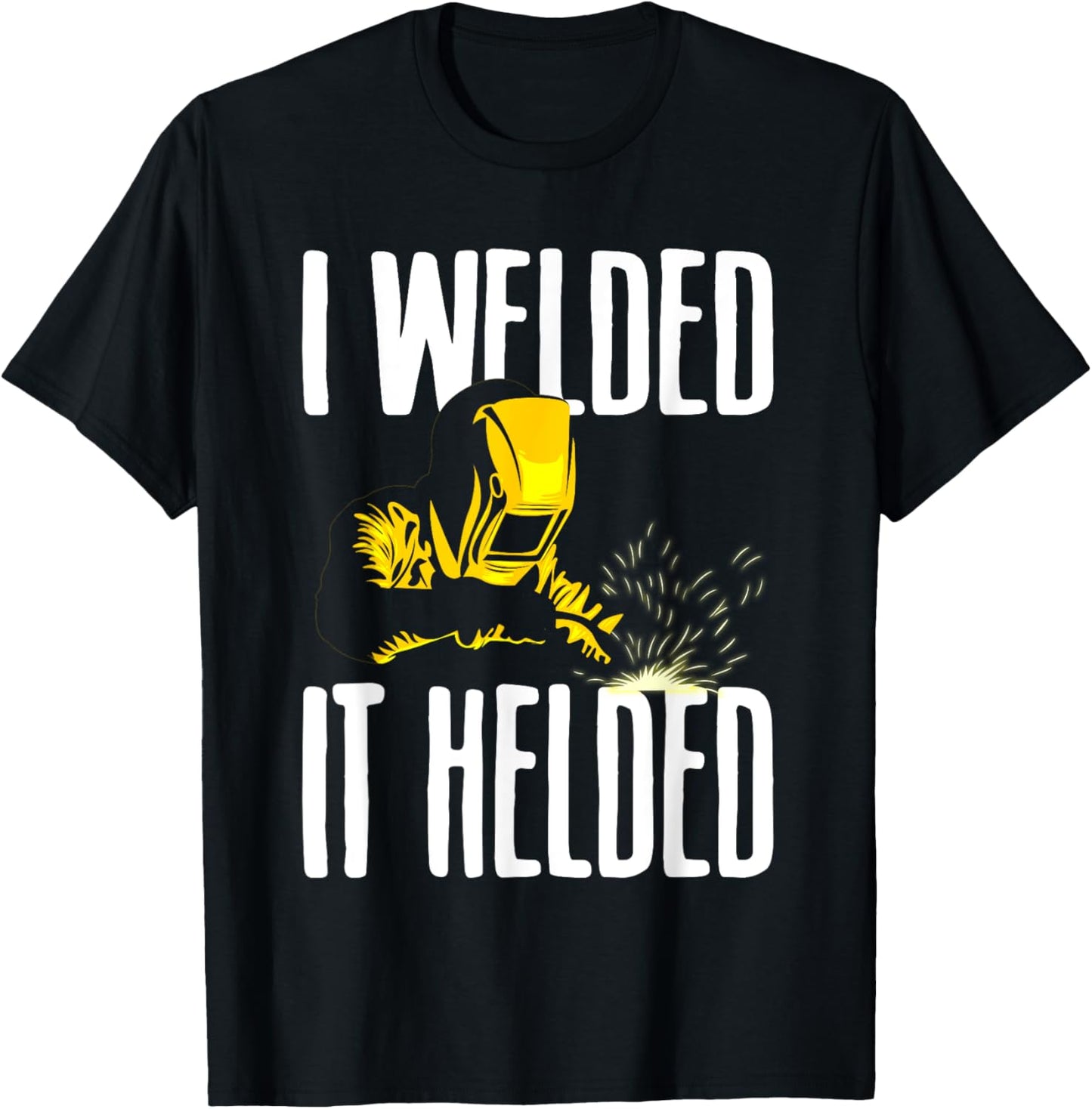 Unique Welding Art Women TIG & MIG Welder Welding T-Shirt - T-Shirt | Black