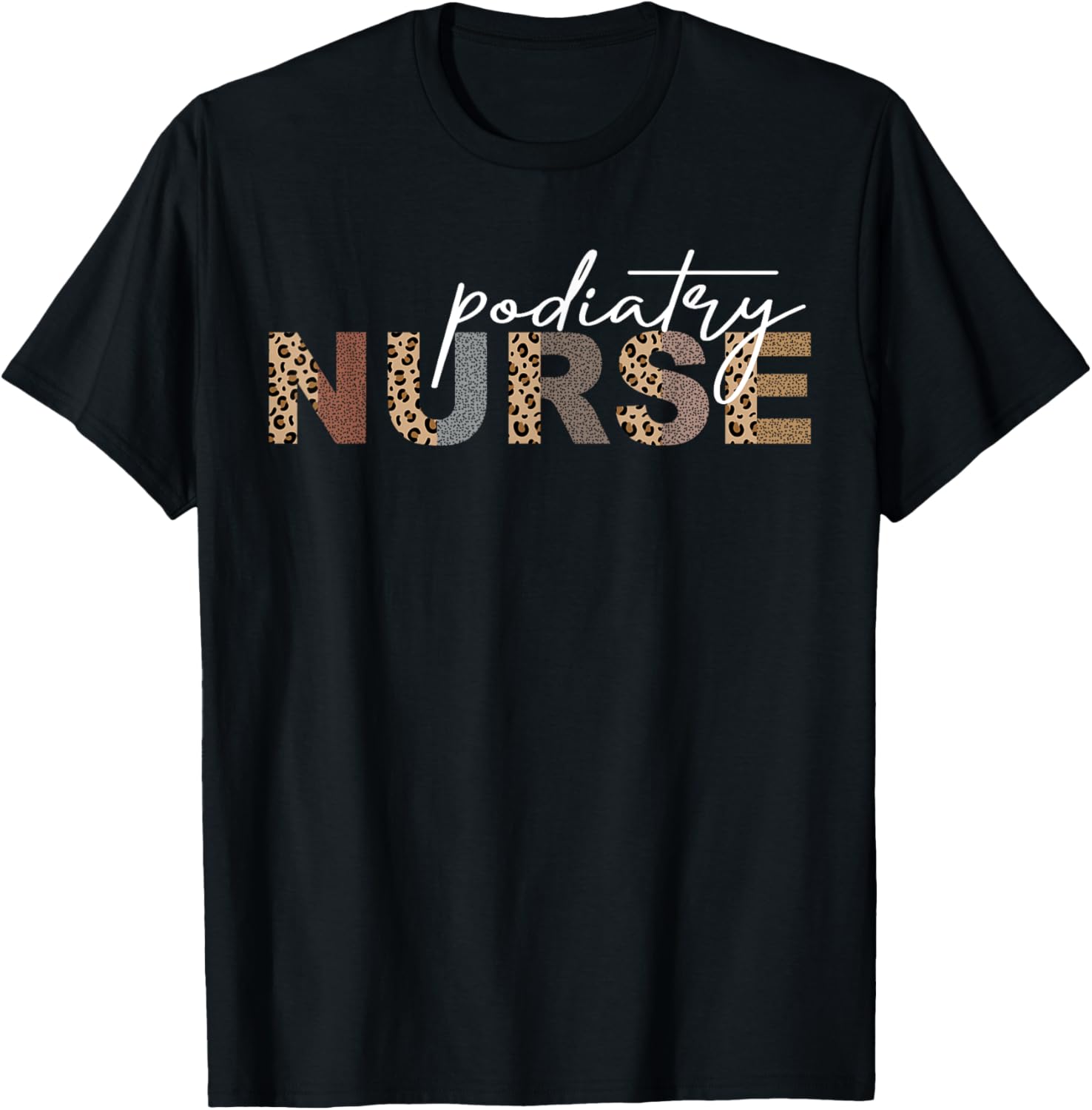 Podiatry Nurse Staff Crews Medical Assistant Podiatrist T-Shirt - T-Shirt | Black