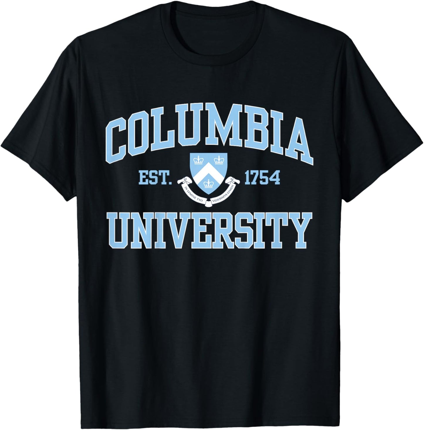 Kids Columbia Arch Over Crest EST. 1754 Navy | Columbia T-Shirt - T-Shirt | Black