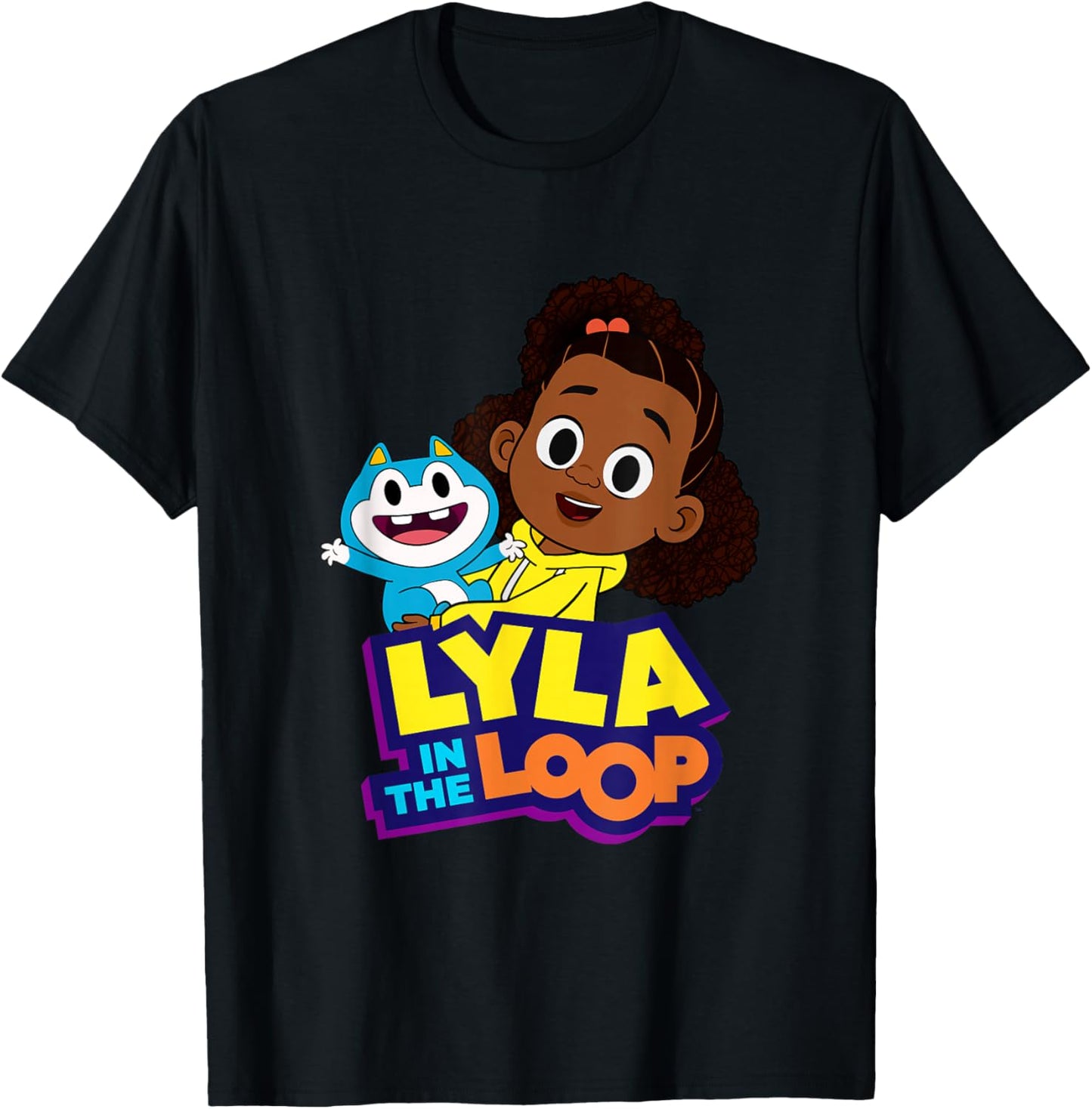 Lyla and STU Logo T-Shirt - T-Shirt | Black