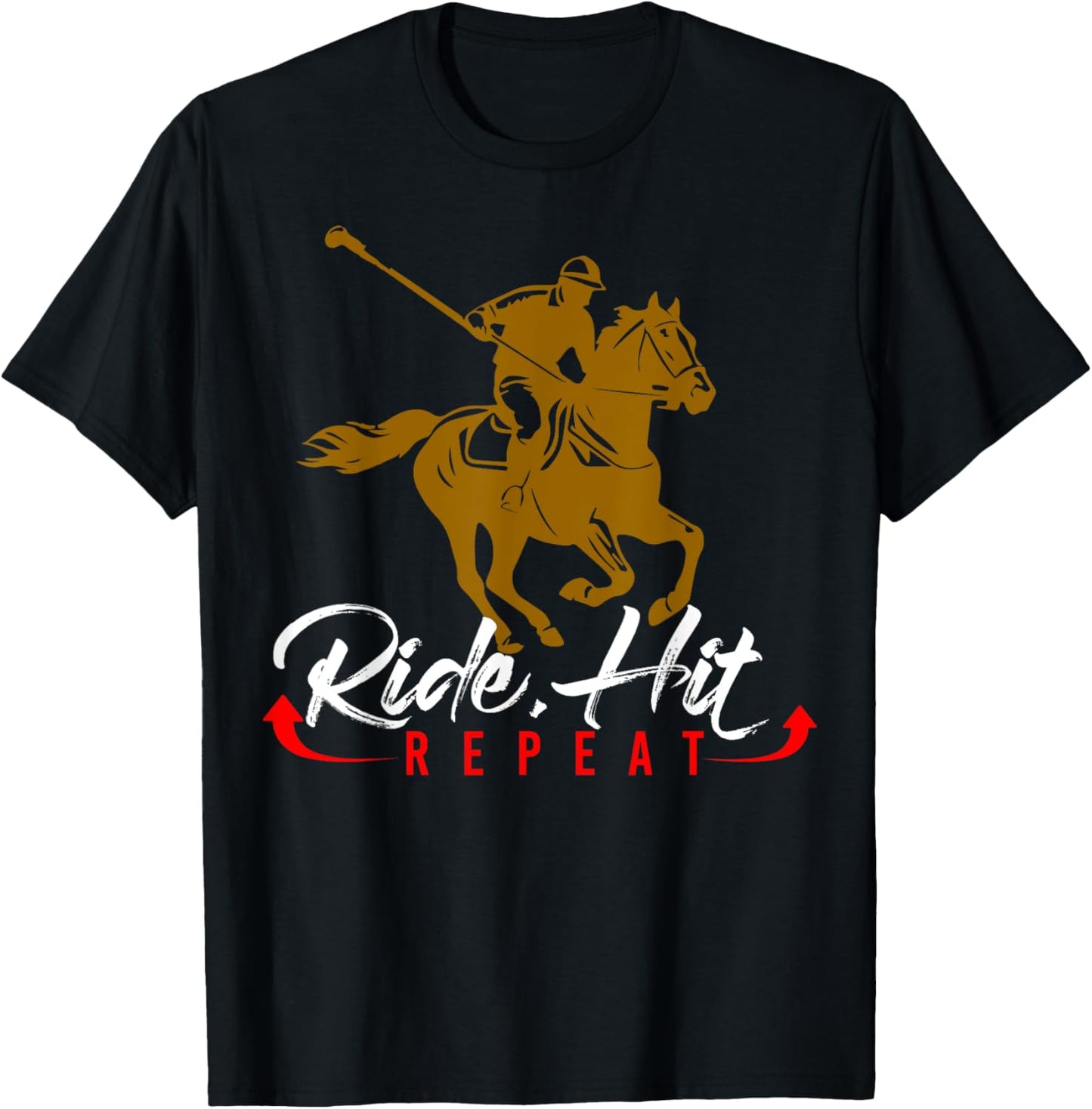 Sports Polo T-Shirt - T-Shirt | Black