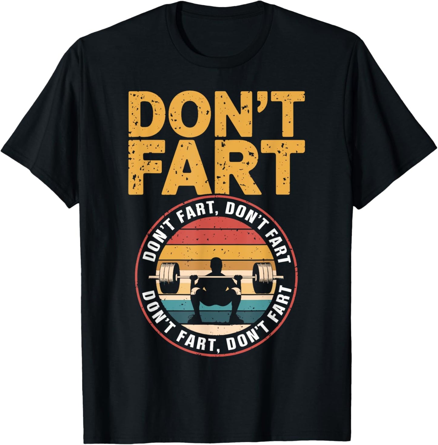 Lift Loud, Stay Strong Adult Retro Humorous Fitness - Black, Small, Short Sleeve T-Shirt - T-Shirt | Black