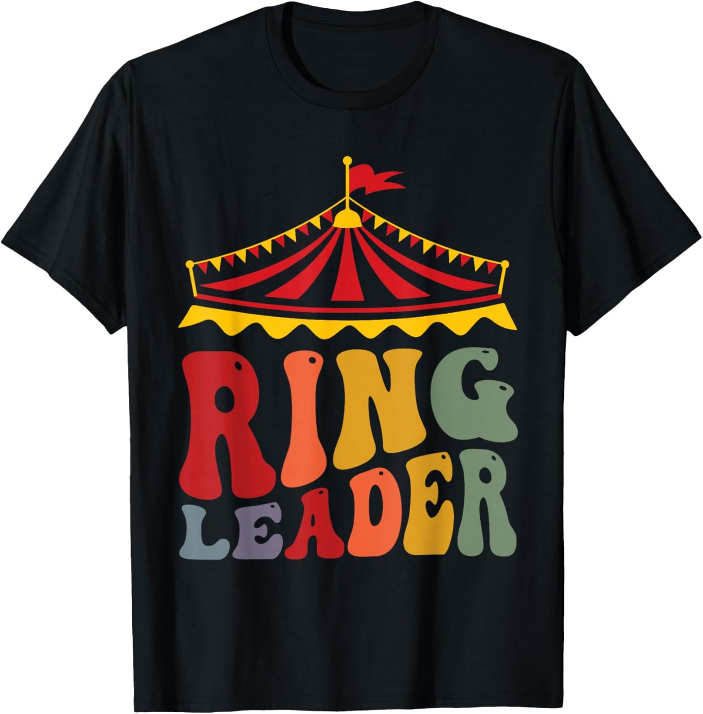Circus ringleader Carnival Crew Party themed kids boys girls T-Shirt - T-Shirt | Black