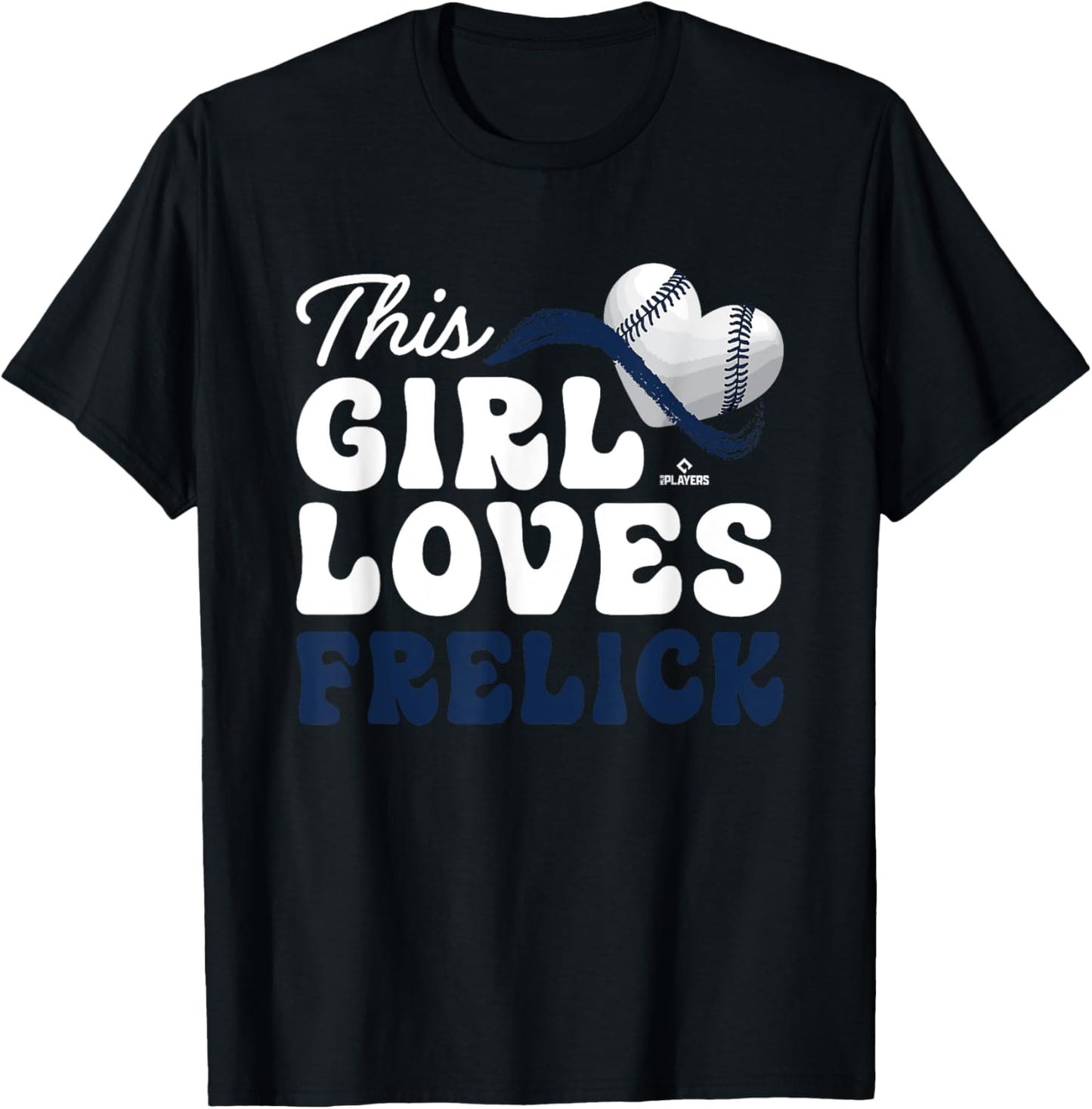 This Girl Loves Sal Frelick Prospect Baseball Fan Gear T-Shirt - T-Shirt | Black