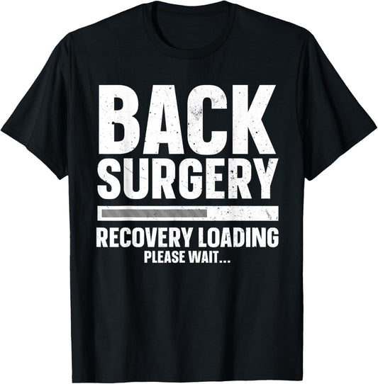 Back Surgery Design Women Post Back Surgery Recovery T-Shirt - T-Shirt | Black