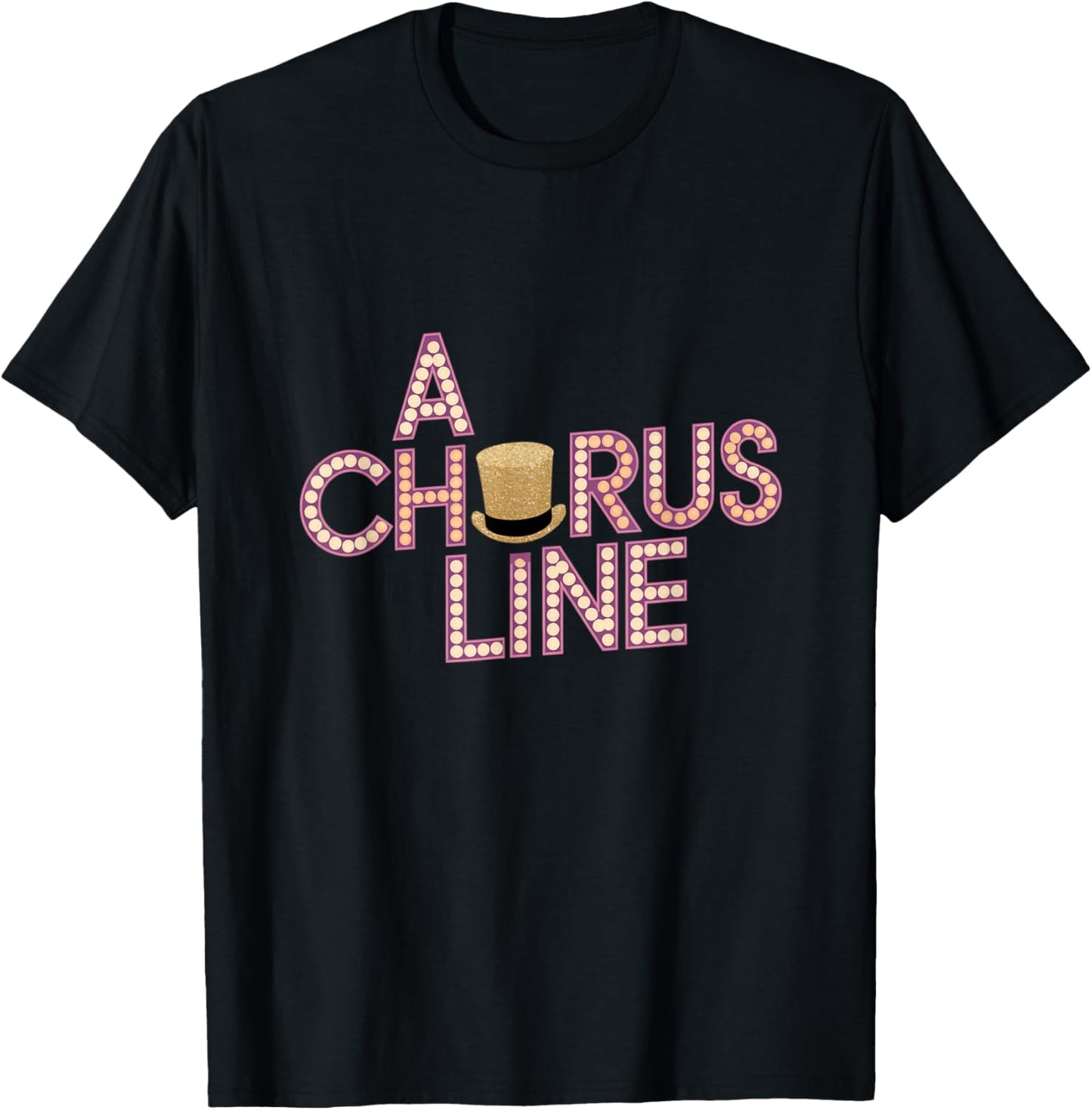 A Chorus Line Vintage Broadway Musical Dance Theater T-Shirt - T-Shirt | Black