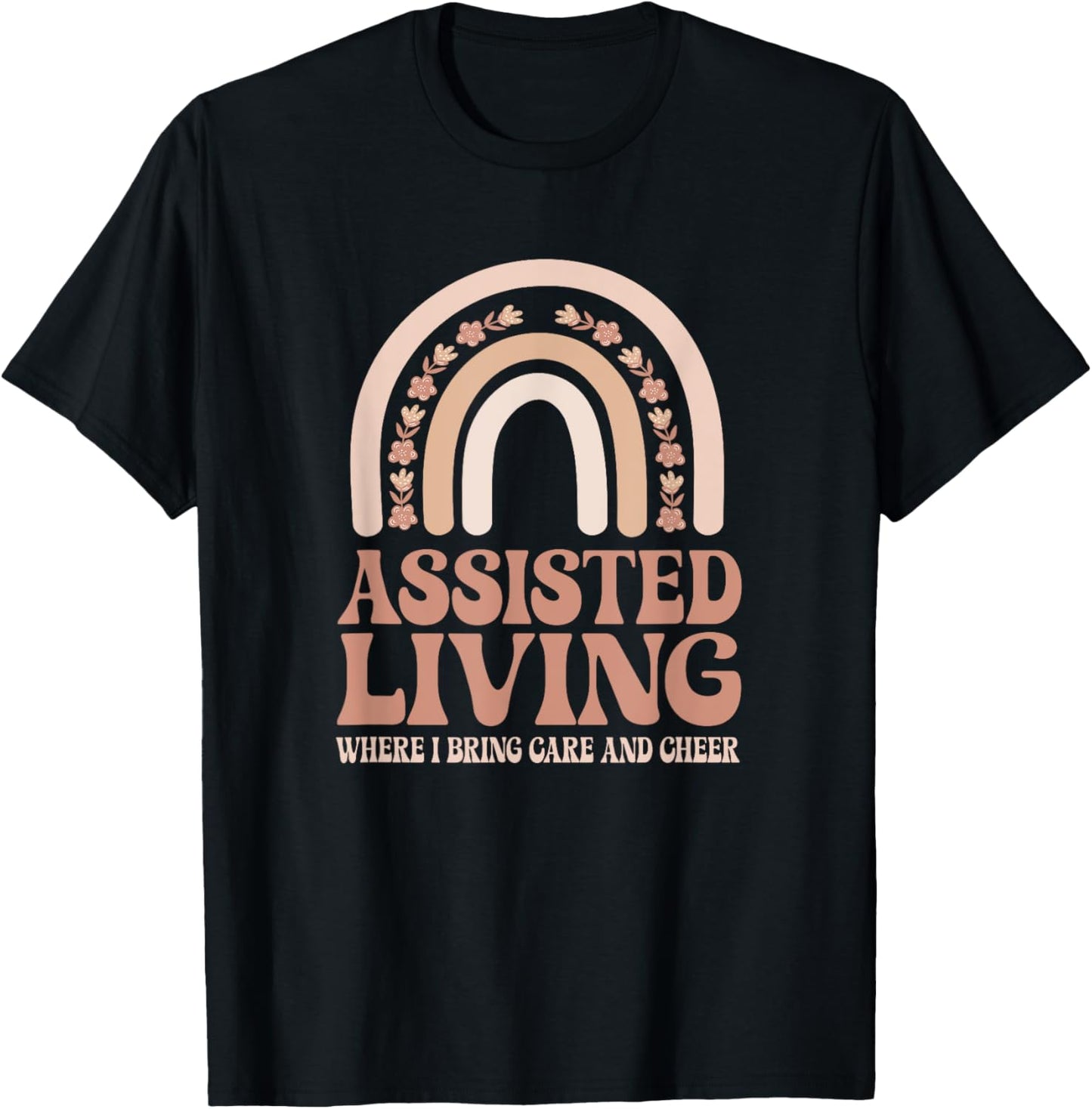 Assisted Living T-Shirt - T-Shirt | Black