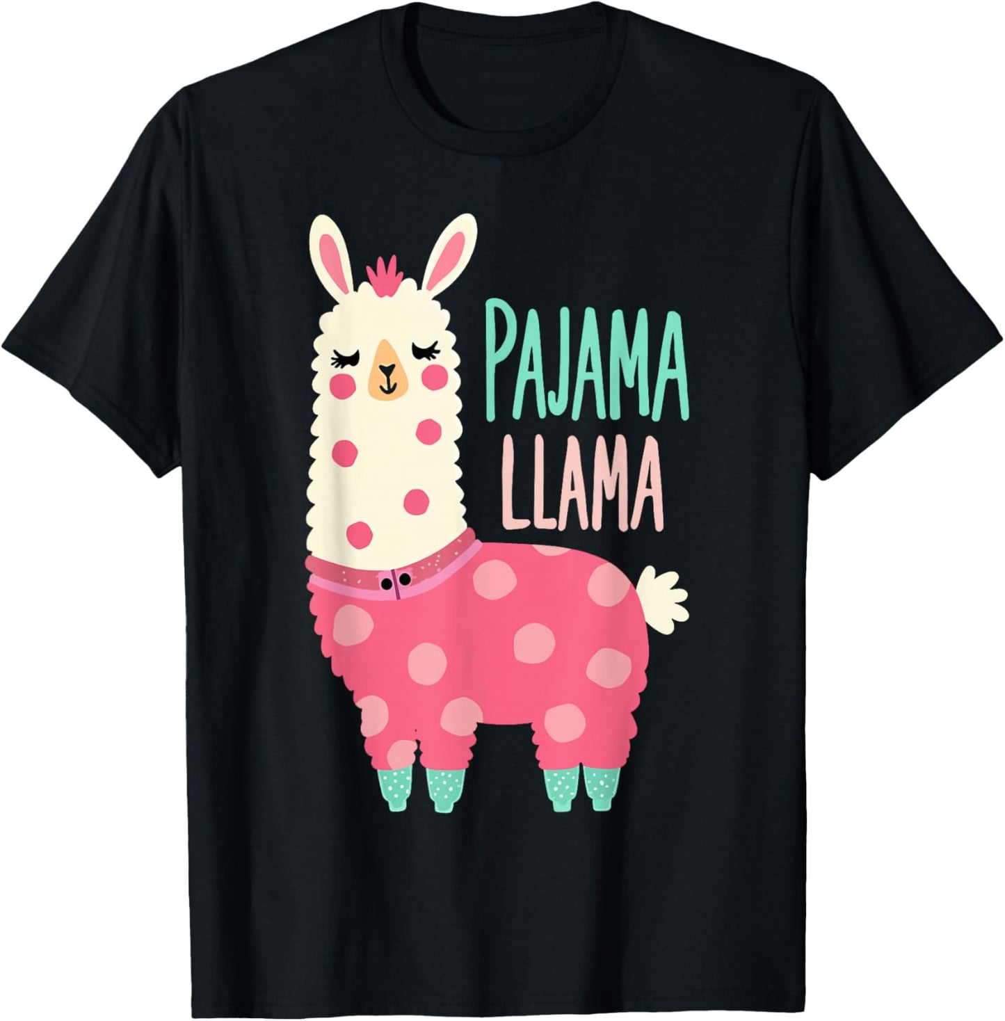 LLama Design Lama pajama T-Shirt - T-Shirt | Black