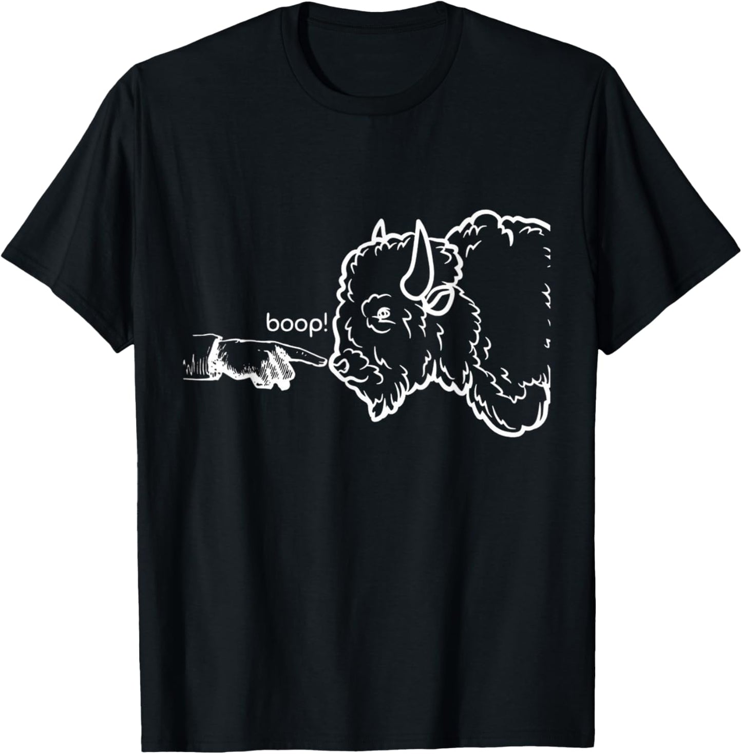 Boop the Nose T-Shirt - T-Shirt | Black