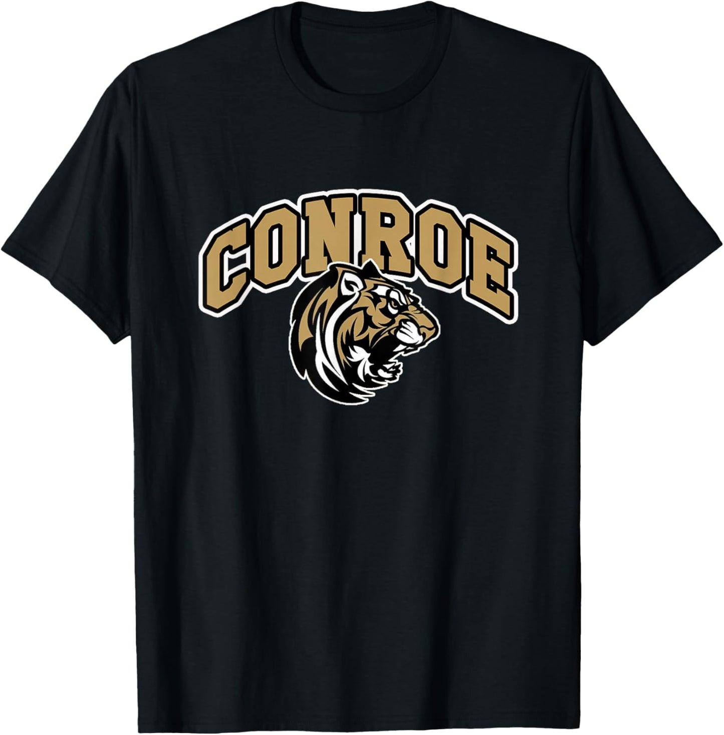 Conroe High School Tigers T-Shirt - T-Shirt | Black