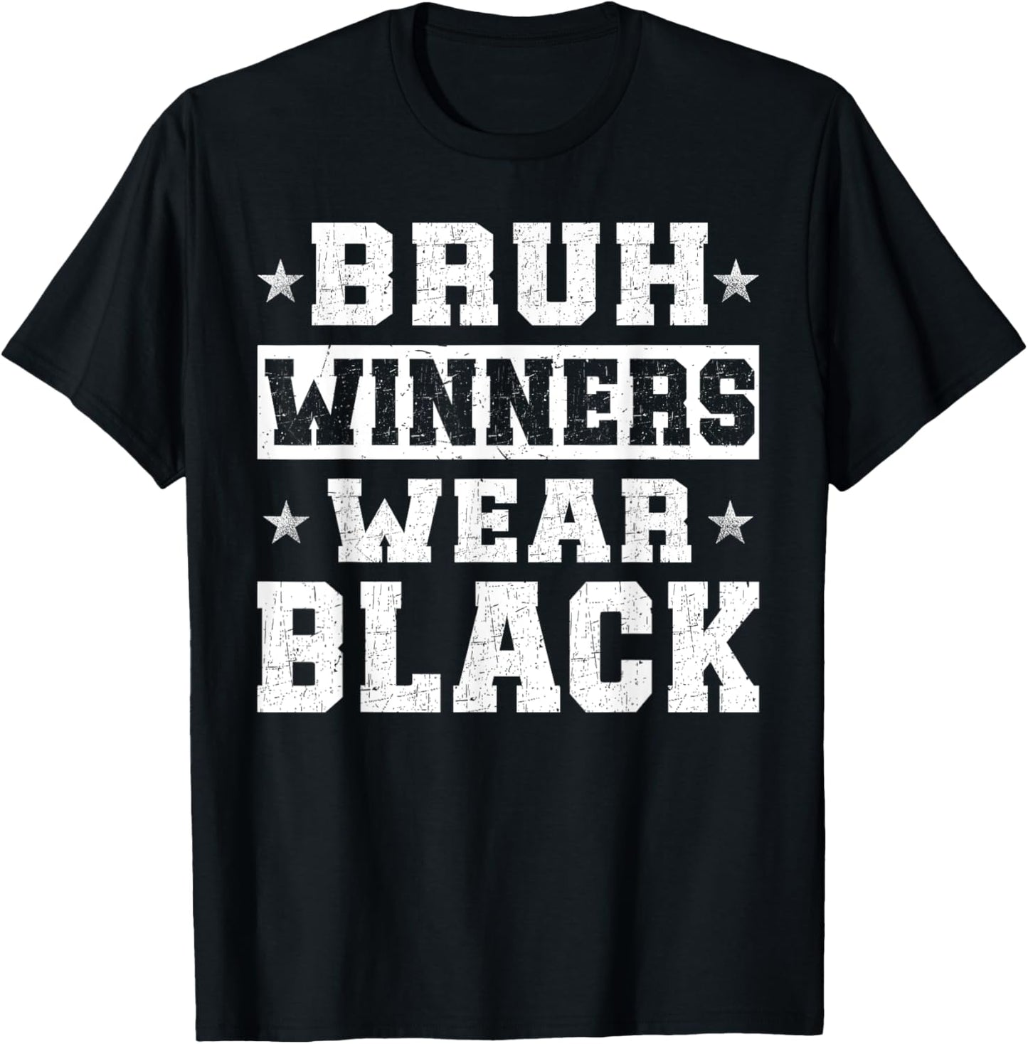 Spirit Week Winners Wear Black Team Camp Game Color Sports T-Shirt - T-Shirt | Black