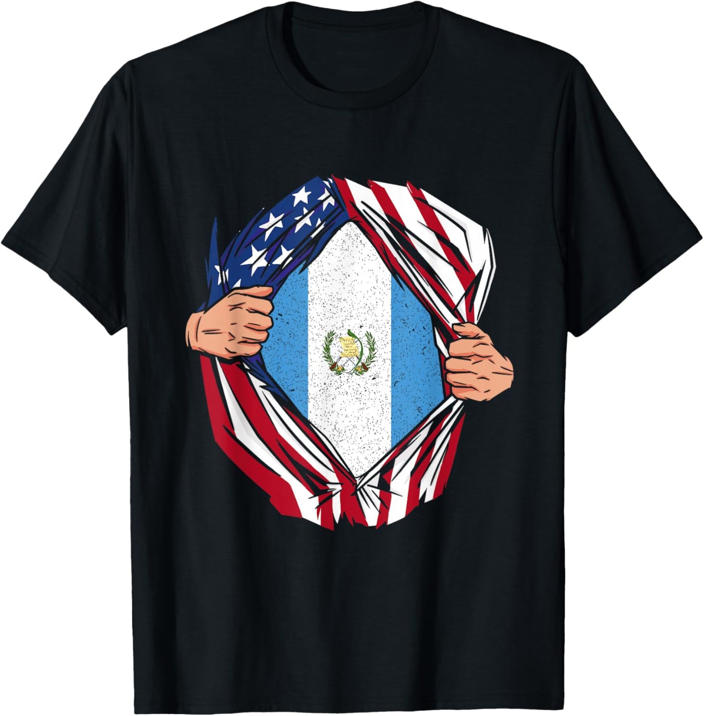 Guatemala Pride Guatemala Citizen Libre Flag Pride Citizen T-Shirt - T-Shirt | Black