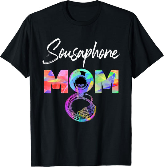 Sousaphone Mom Music Band Member T-Shirt - T-Shirt | Black