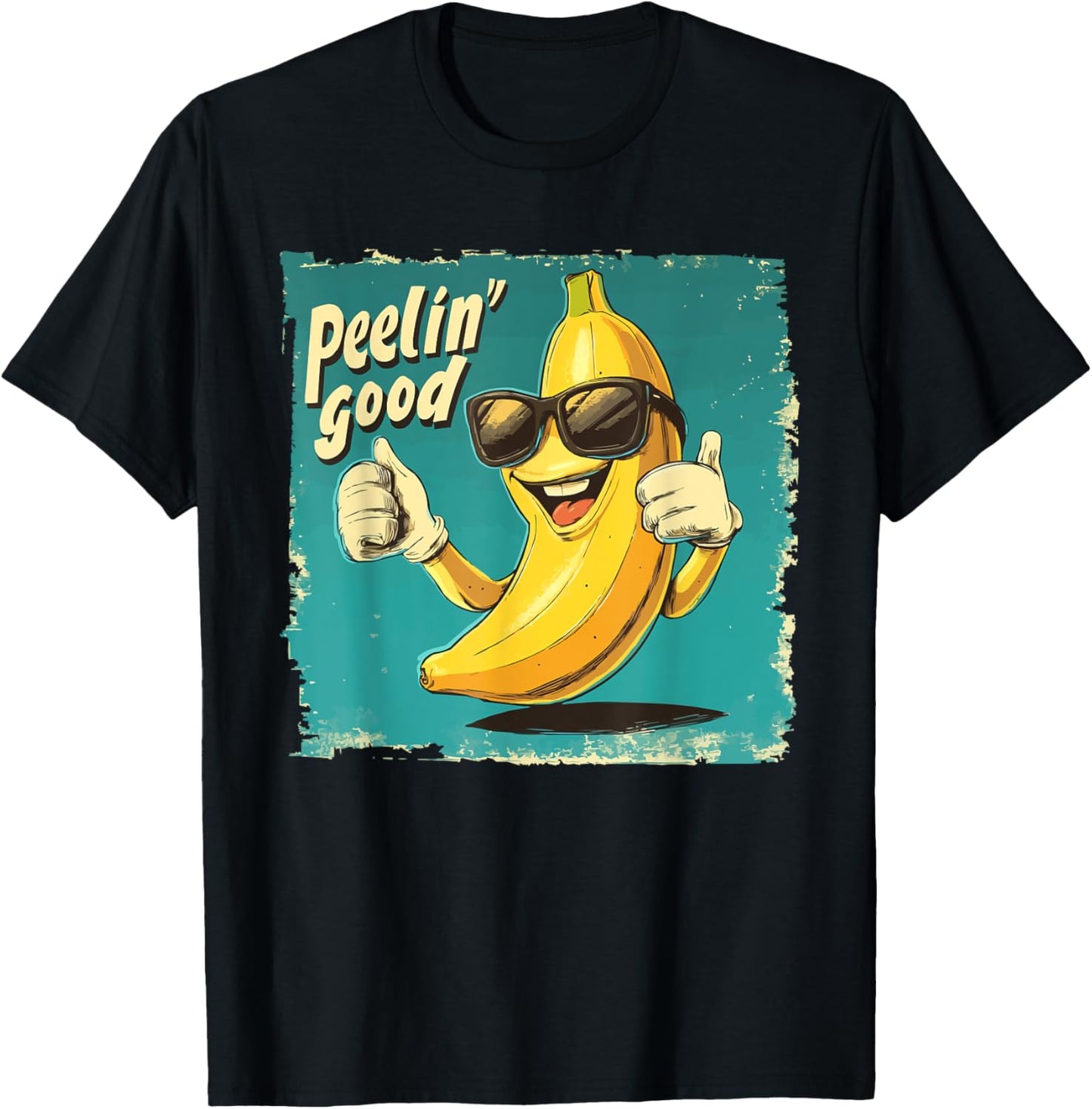 Funny Banana Pun Fruit Lover Banana Jokes T-Shirt - T-Shirt | Black