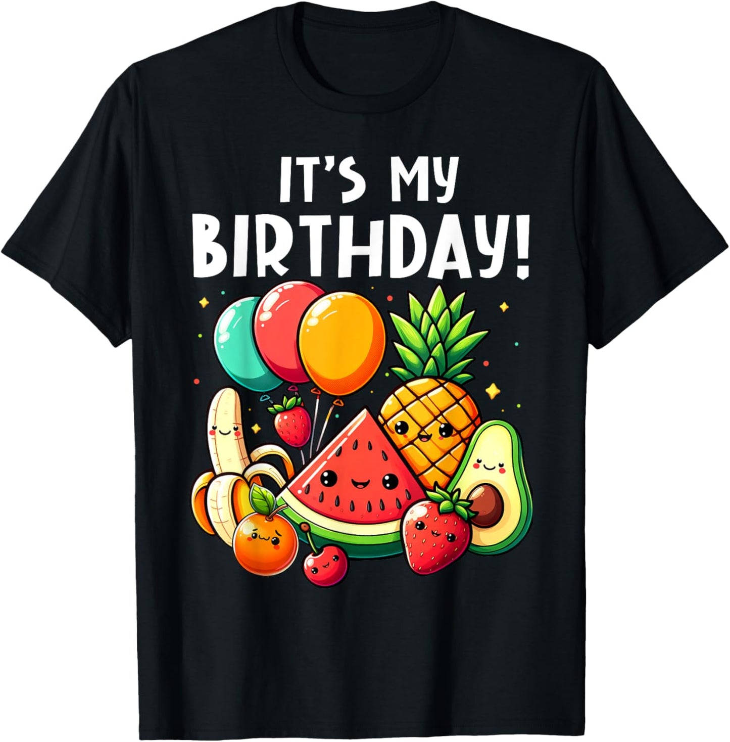 Hey Bear It's My Birthday Toddler Kids Birthday Boys Girls T-Shirt - T-Shirt | Black