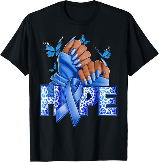 Hope Diabetes Type 1 Ribbon Type 2 Diabetes Awareness Women T-Shirt - T-Shirt | Black