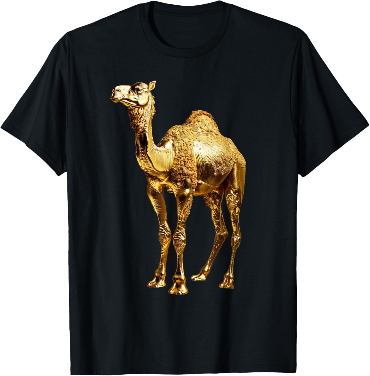 Camel Gold T-Shirt - T-Shirt | Black