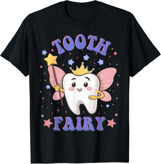 Tooth Fairy Halloween Costume Sweet Tooth T-Shirt - T-Shirt | Black